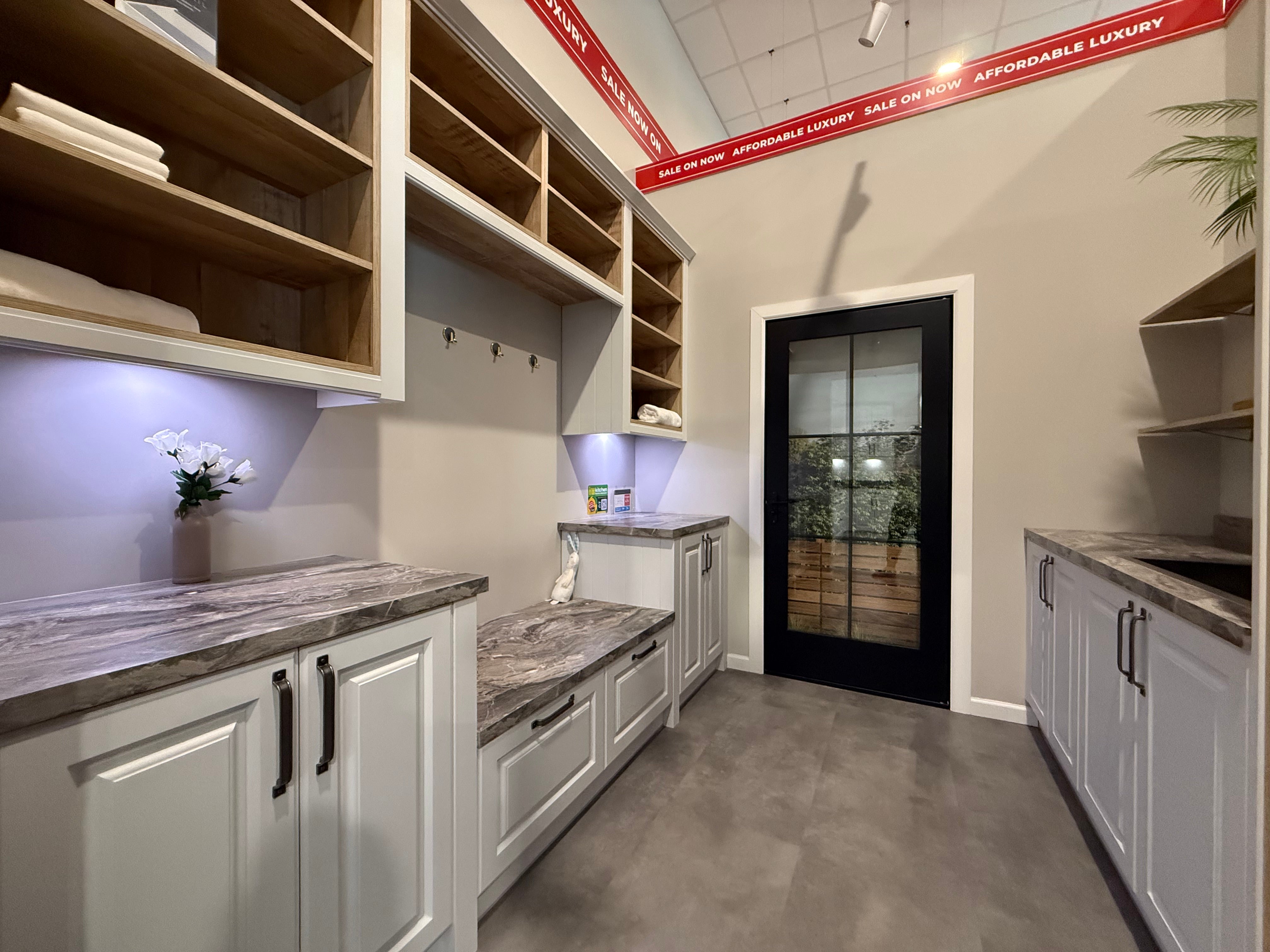 Wren Georgian Juratek Matte White Butler's Pantry/Mudroom