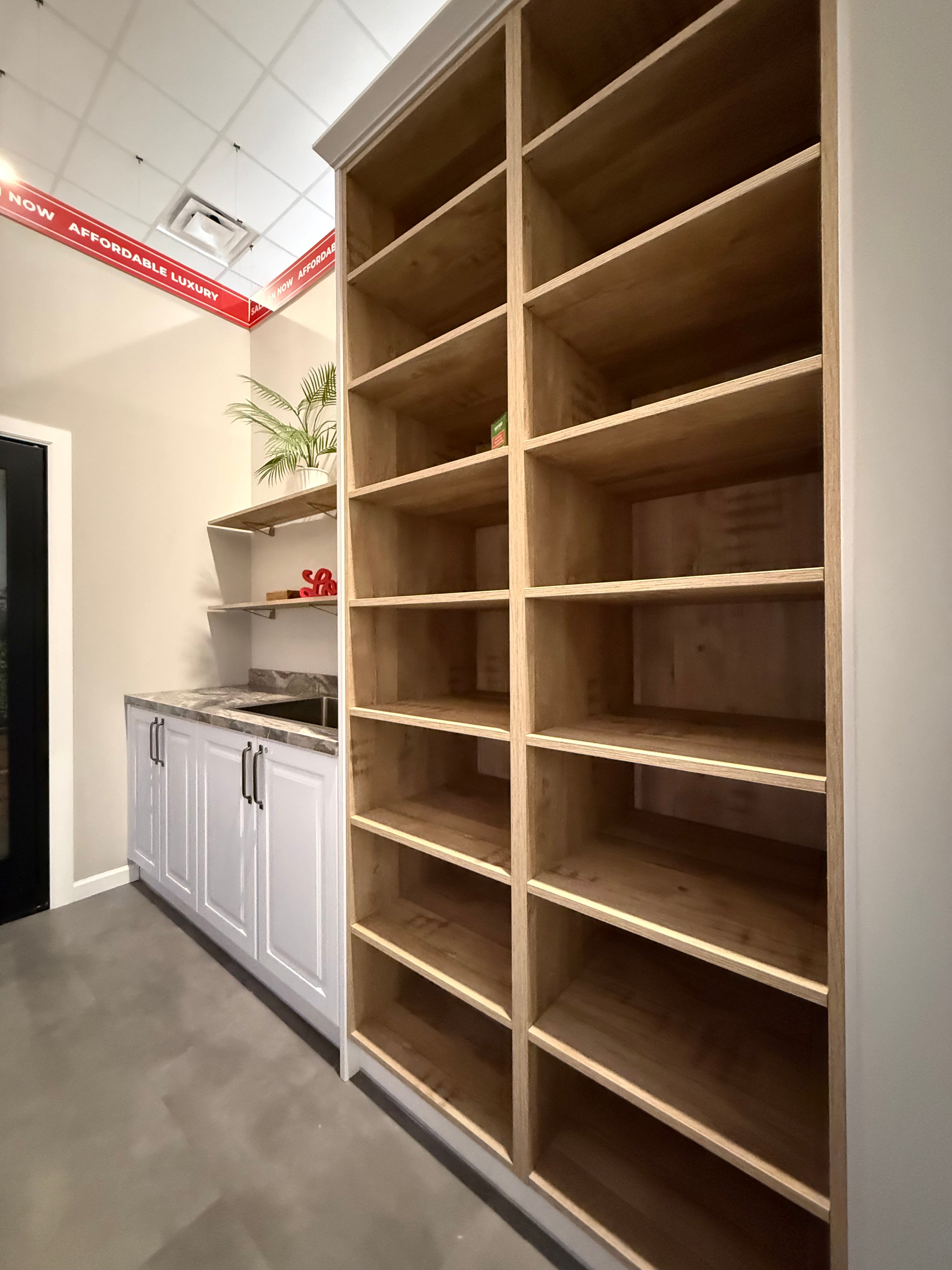 Wren Georgian Juratek Matte White Butler's Pantry/Mudroom