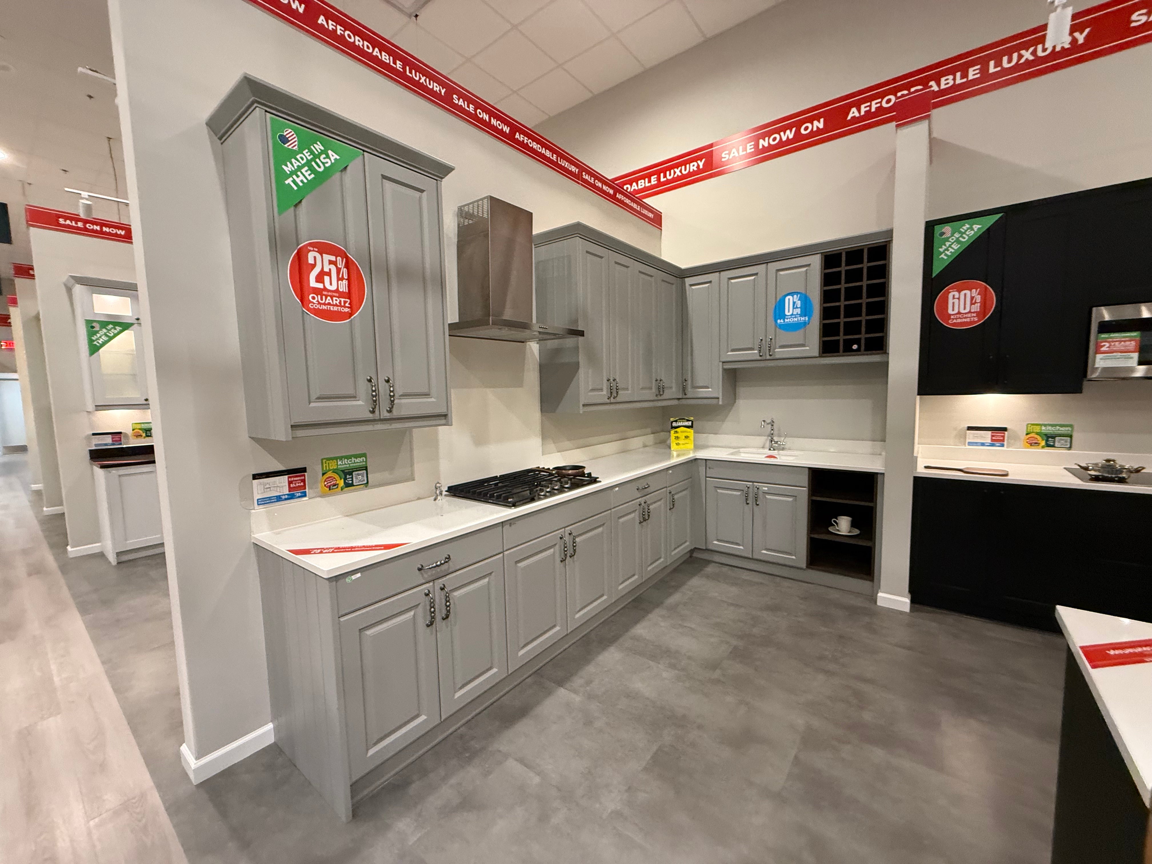 Wren Georgian Juratek Ash Gray Matte Kitchen Corner