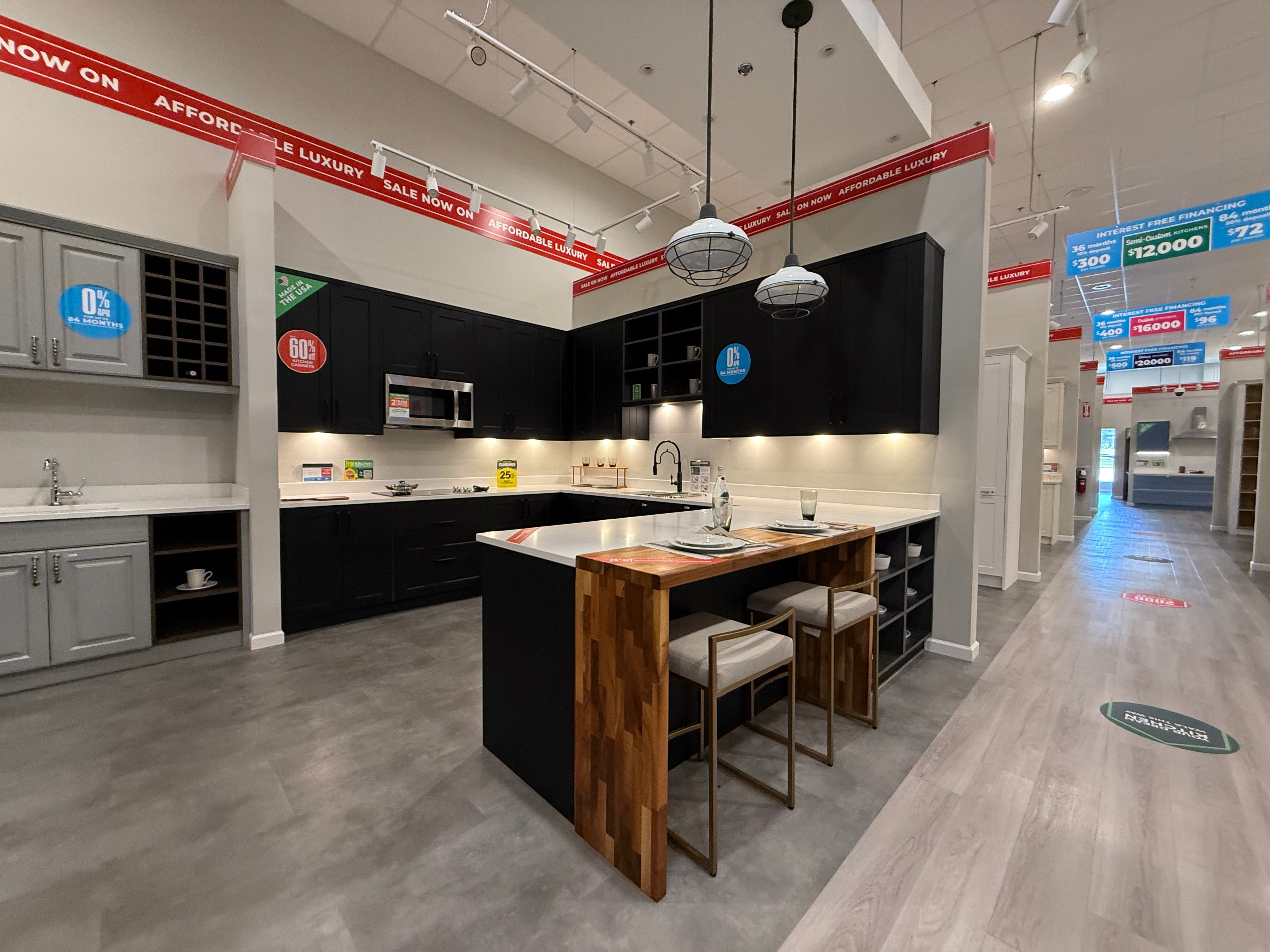 Wren Shaker Chelsea Juratek Nero Matte Kitchen