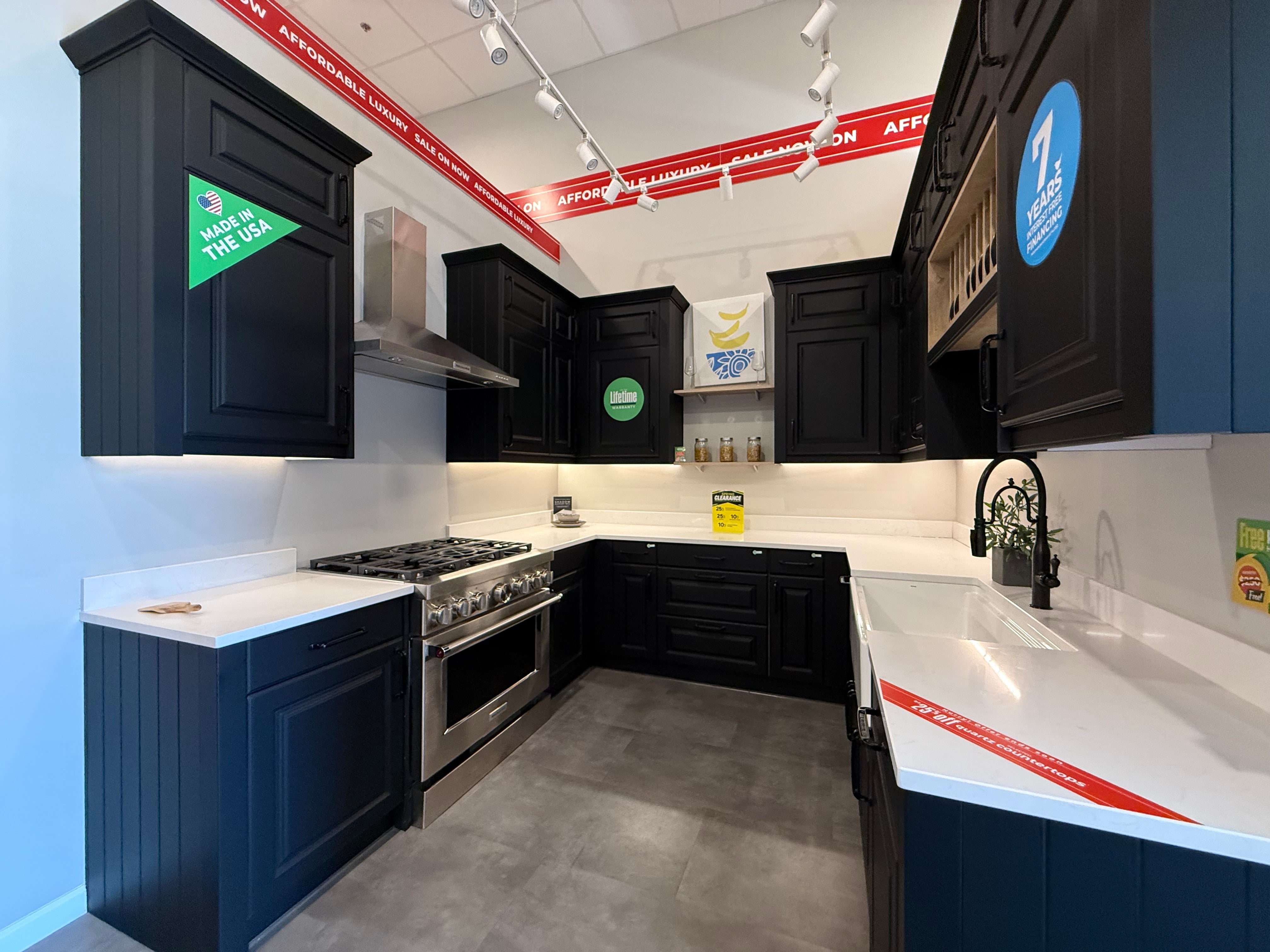 Wren Georgian Juratek Nero Matte Kitchen