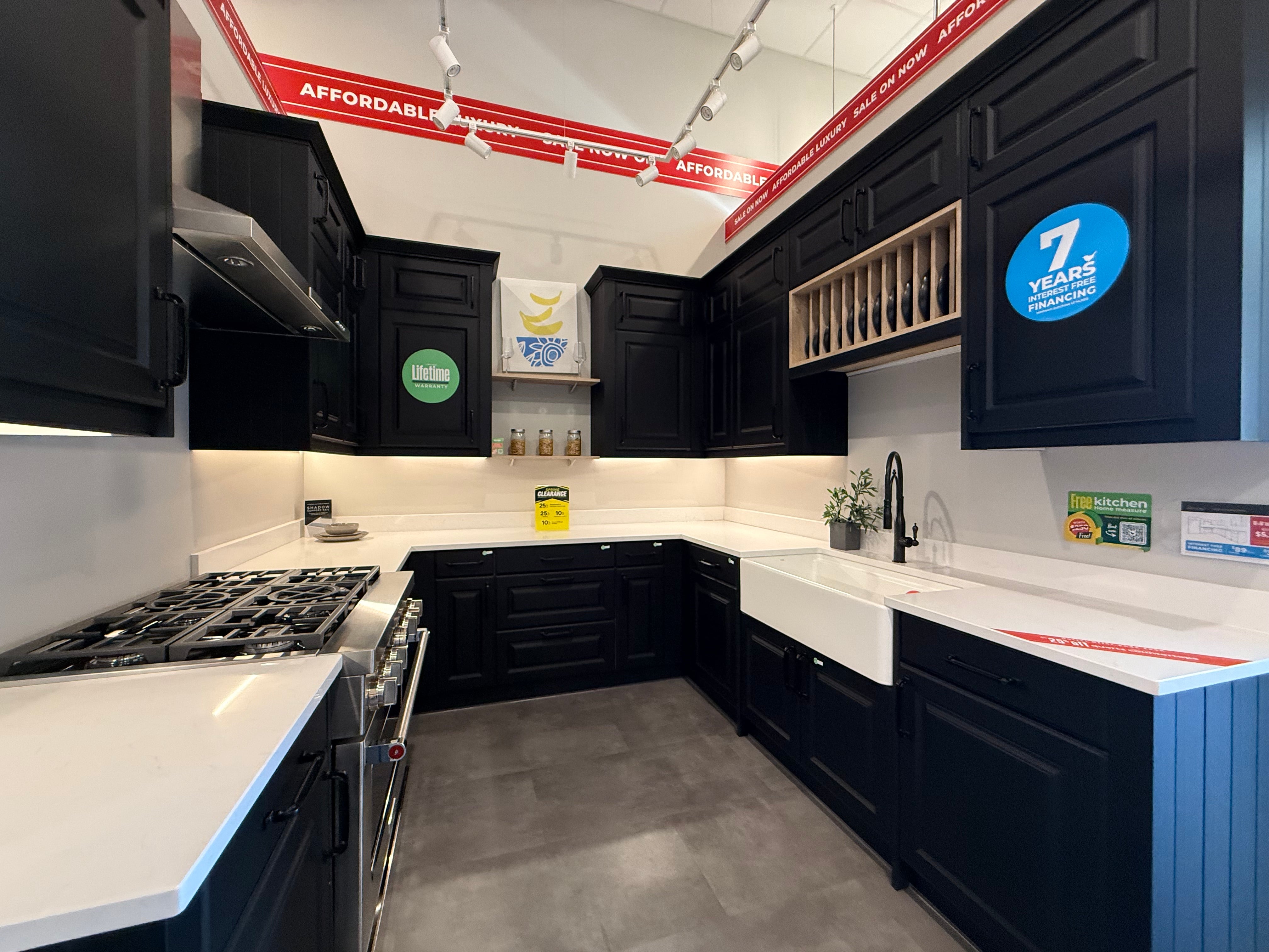 Wren Georgian Juratek Nero Matte Kitchen