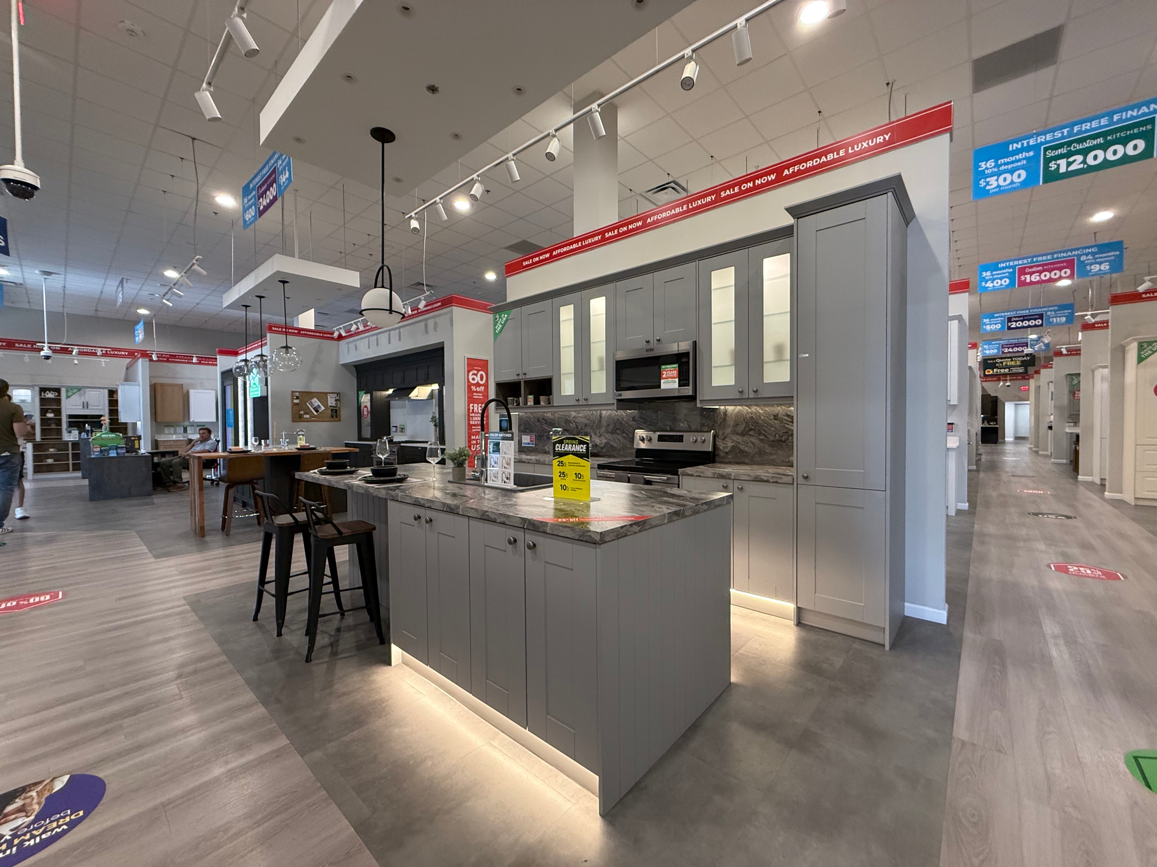 Wren Shaker Classic Ash Gray Matte Kitchen