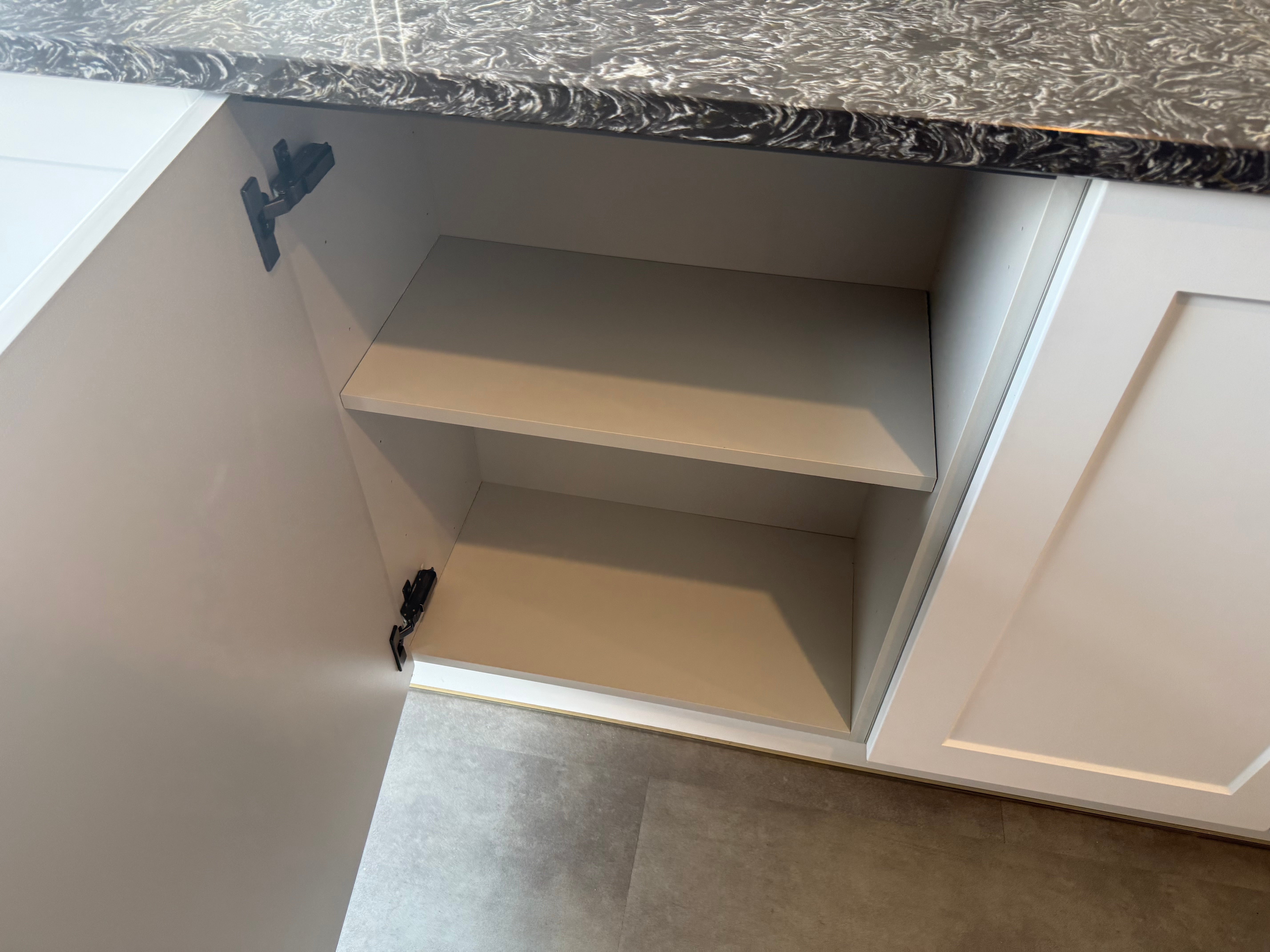Wren Shaker Chelsea Juratek Pillow Matte and Elements Limed Oak Matte Kitchen