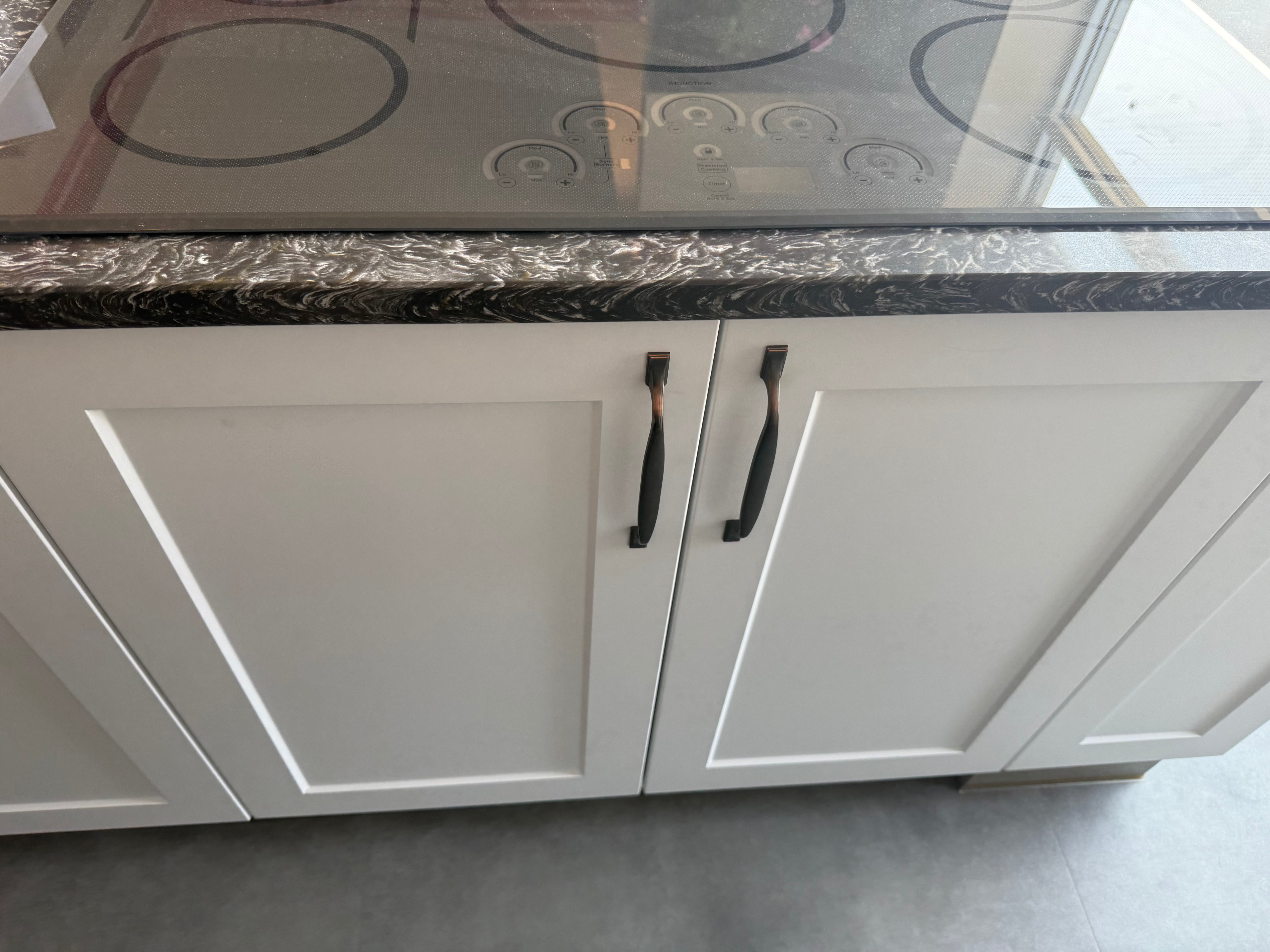 Wren Shaker Chelsea Juratek Pillow Matte and Elements Limed Oak Matte Kitchen