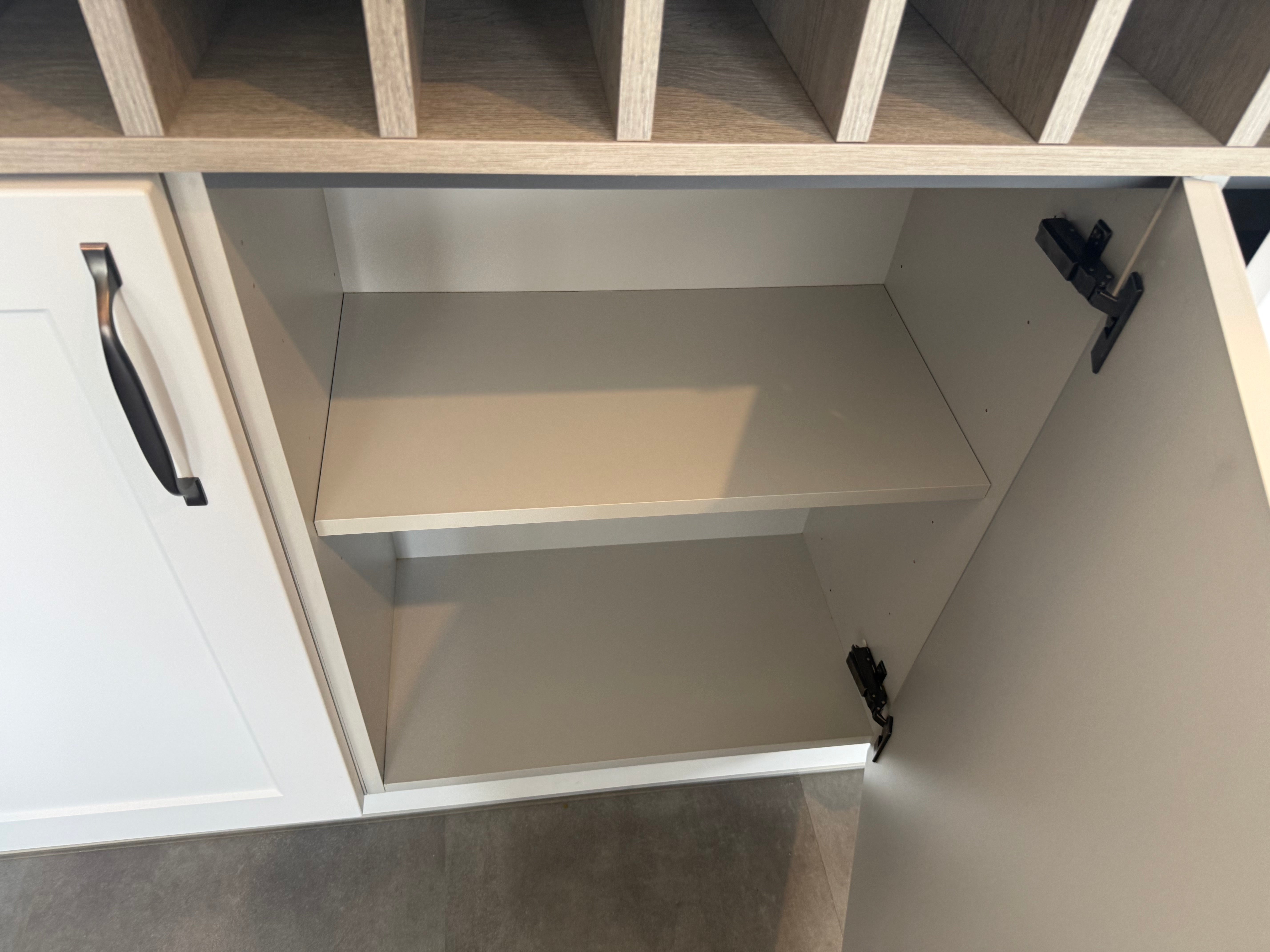 Wren Shaker Chelsea Juratek Pillow Matte and Elements Limed Oak Matte Kitchen