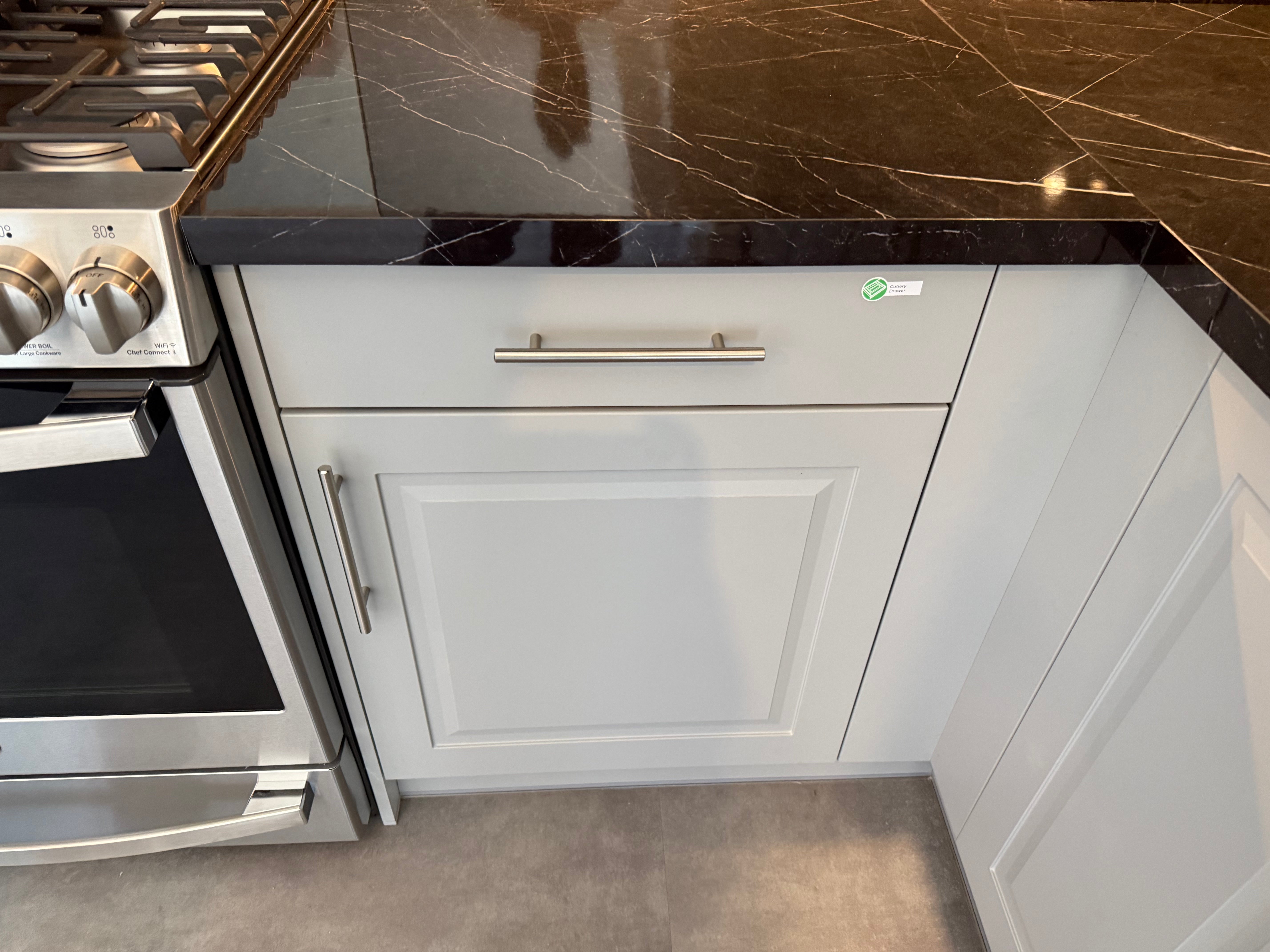 Wren Architect Ash Gray Matte Kitchen