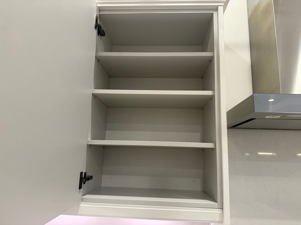 Wren Shaker Chelsea Juratek Olive Green & Ceramic Matte Kitchen