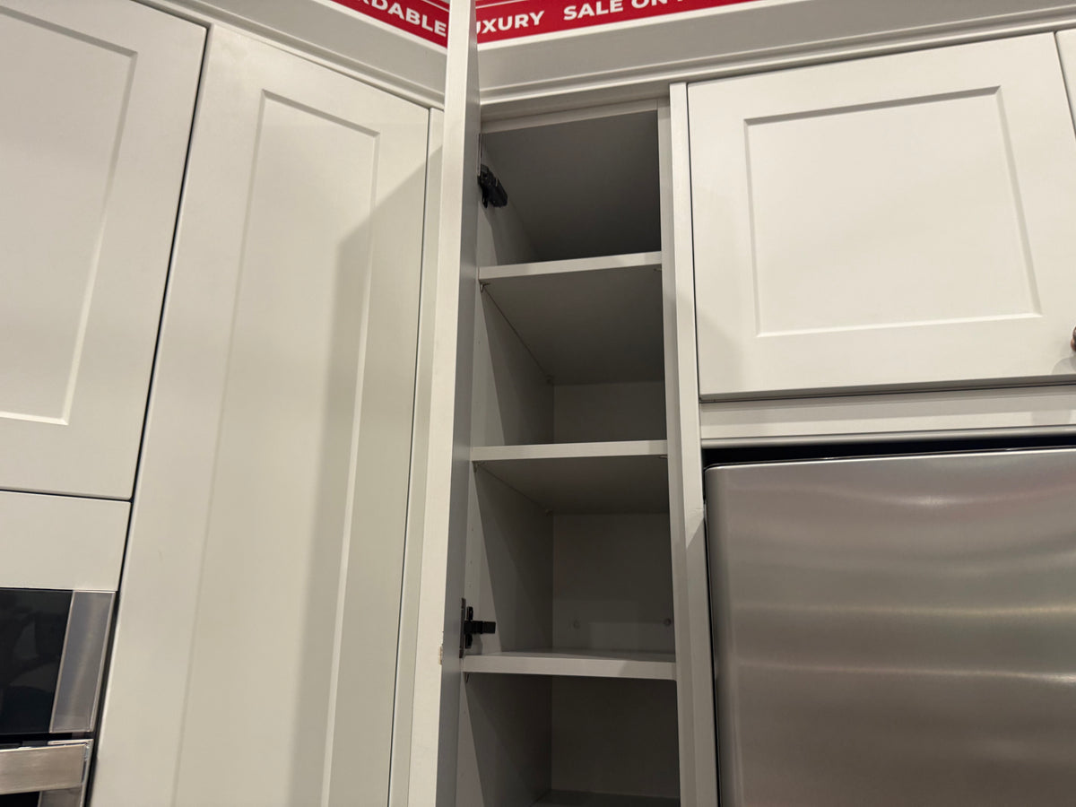 Wren Shaker Chelsea Juratek Olive Green & Ceramic Matte Kitchen