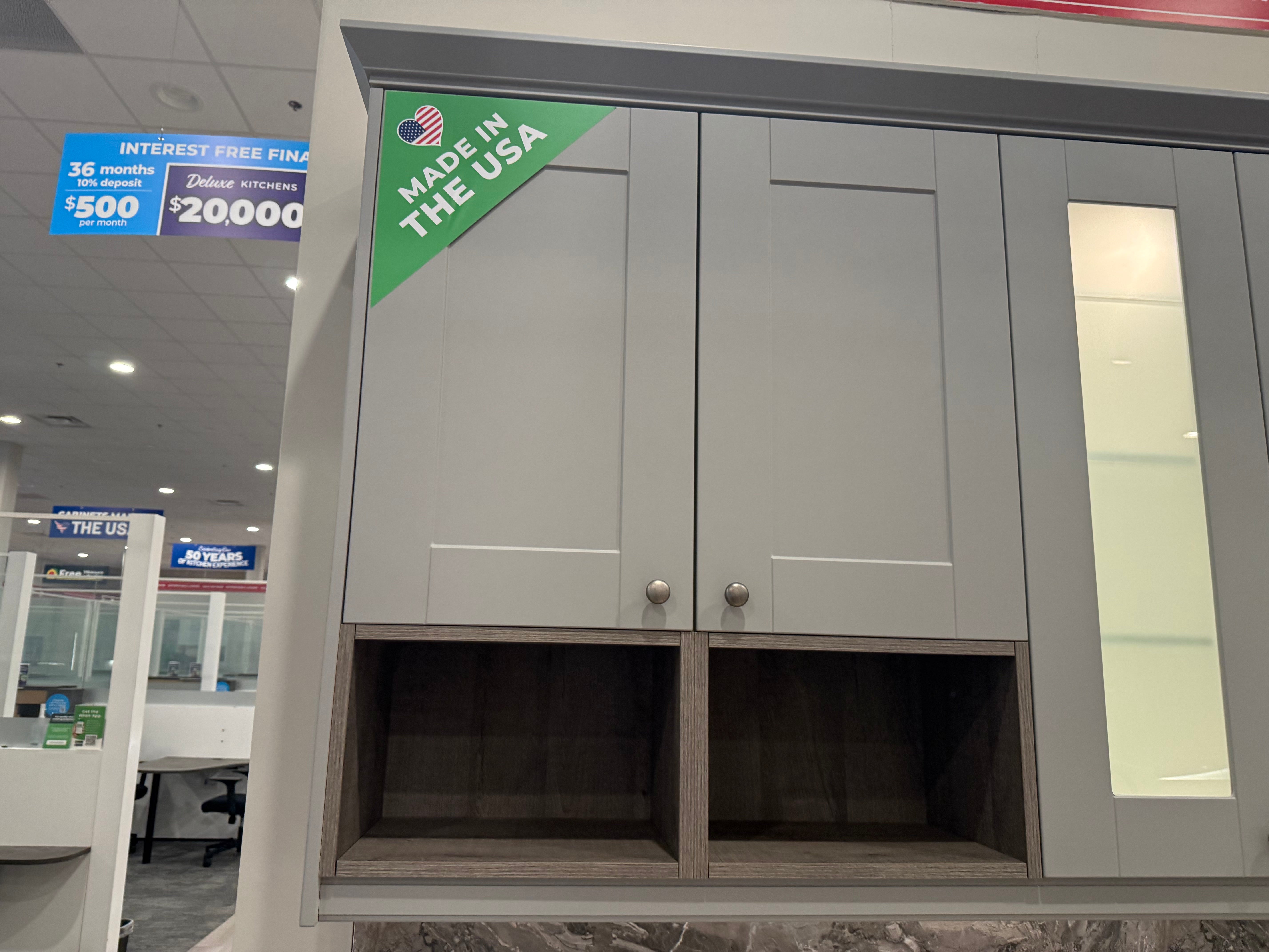Wren Shaker Classic Ash Gray Matte Kitchen
