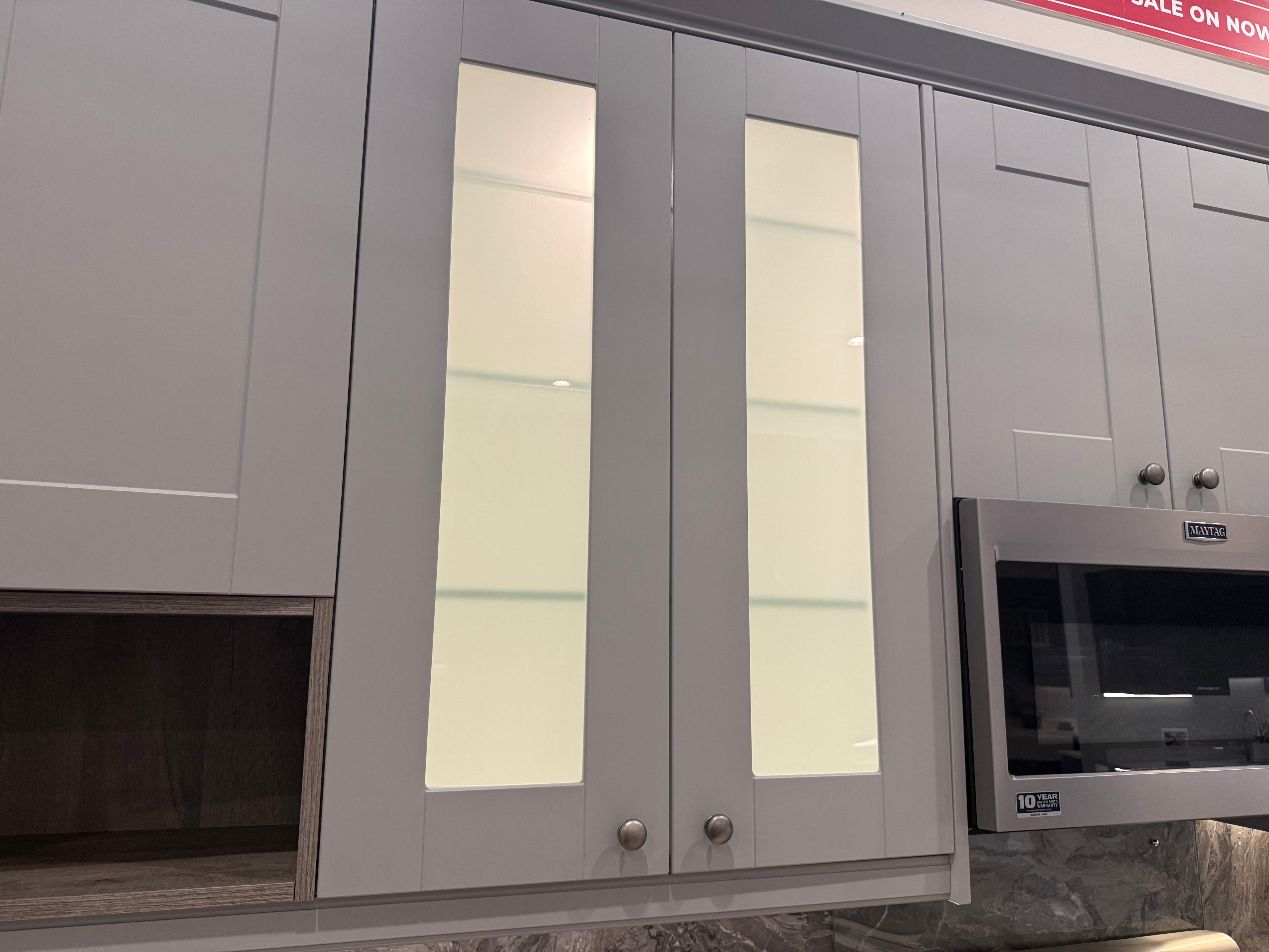 Wren Shaker Classic Ash Gray Matte Kitchen