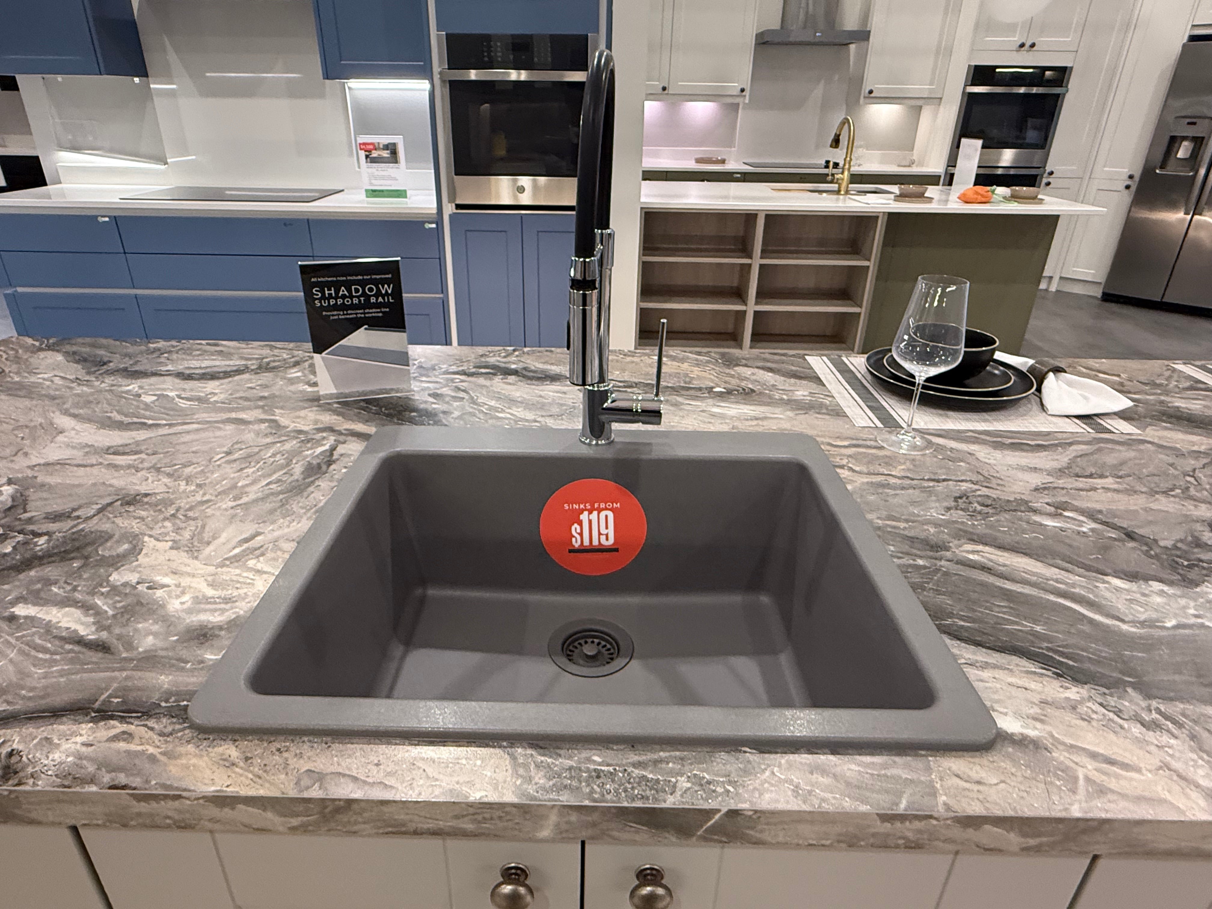 Wren Shaker Classic Ash Gray Matte Kitchen