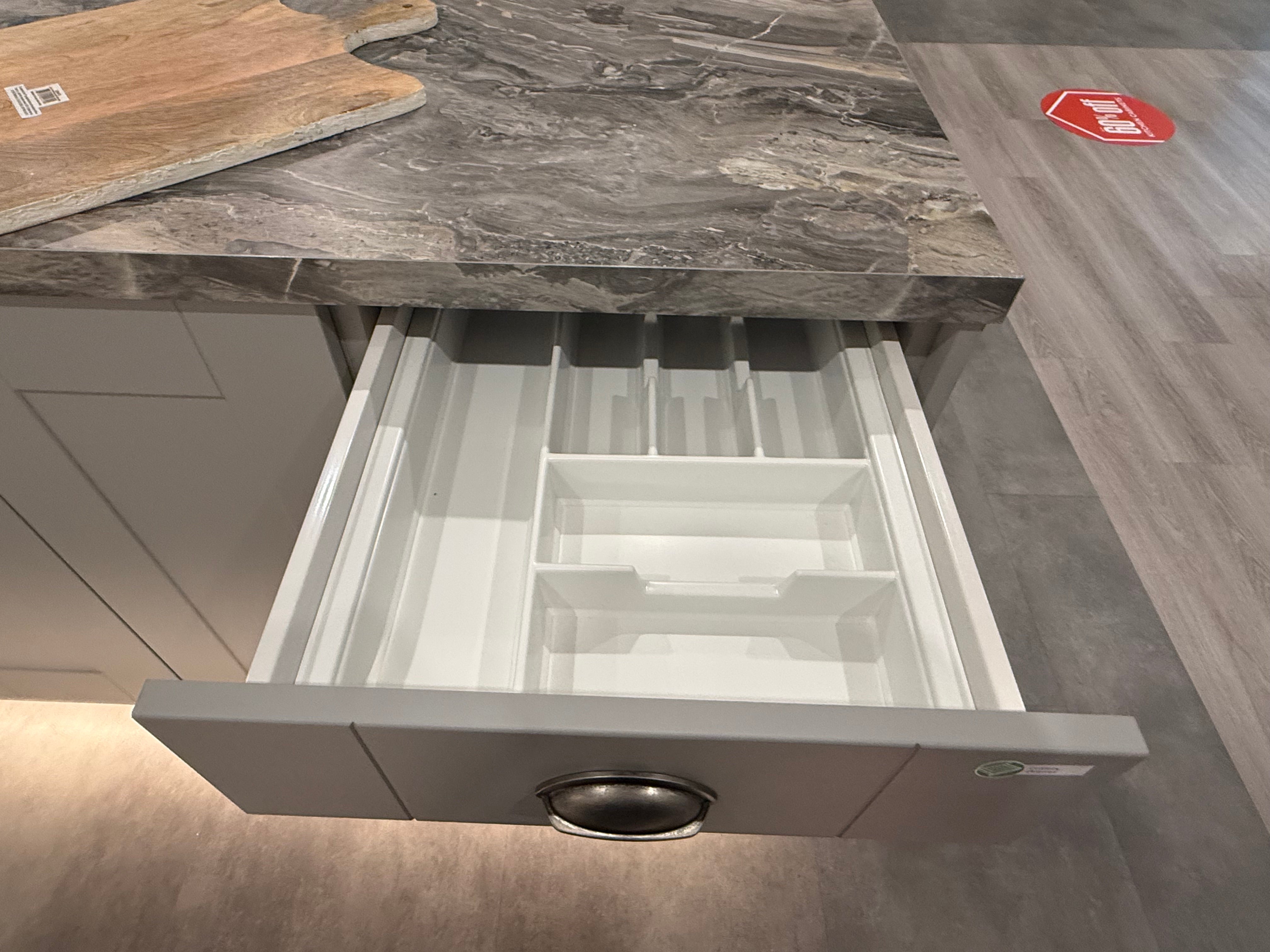 Wren Shaker Classic Ash Gray Matte Kitchen