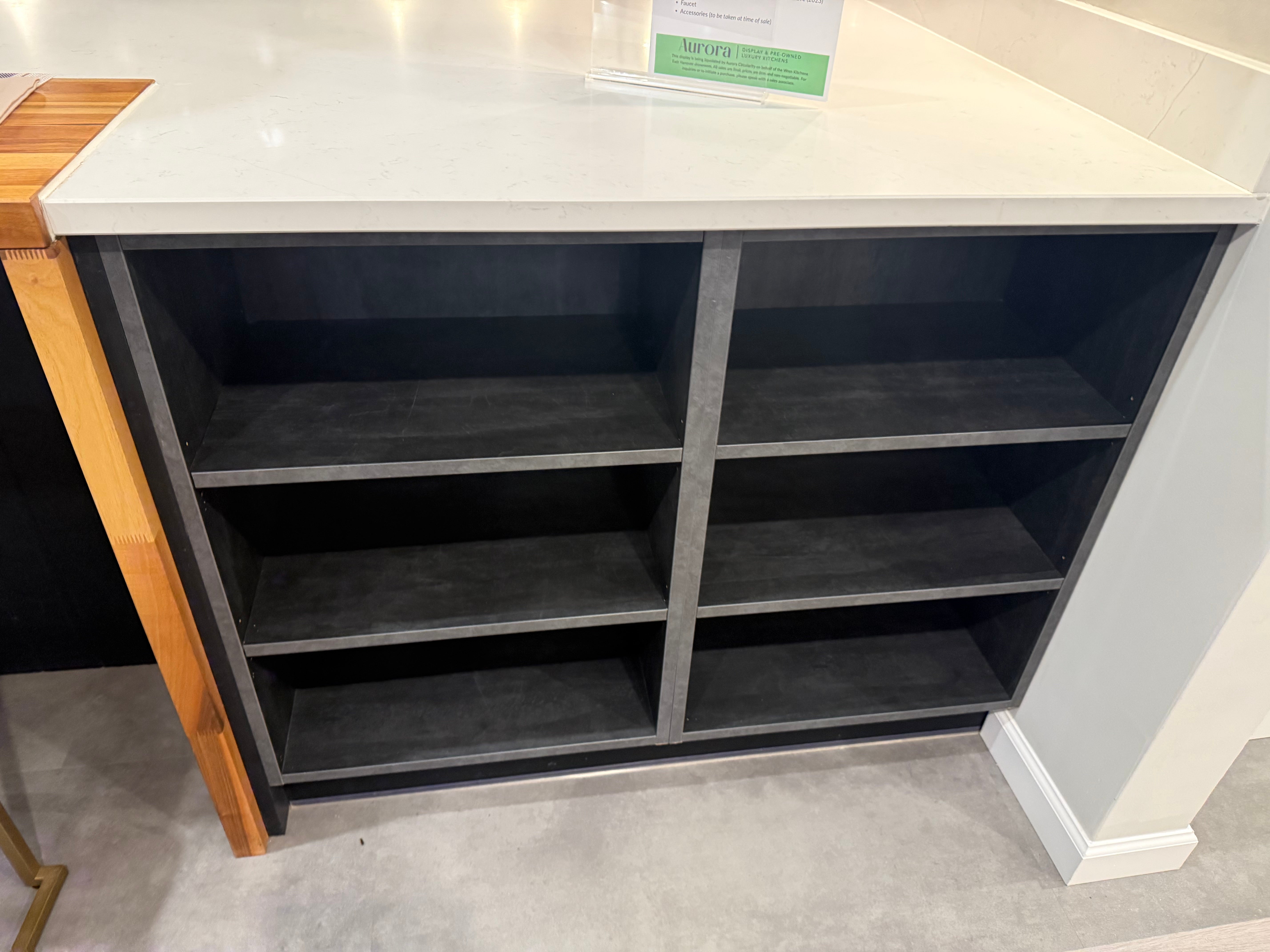 Wren Shaker Chelsea Juratek Nero Matte Kitchen