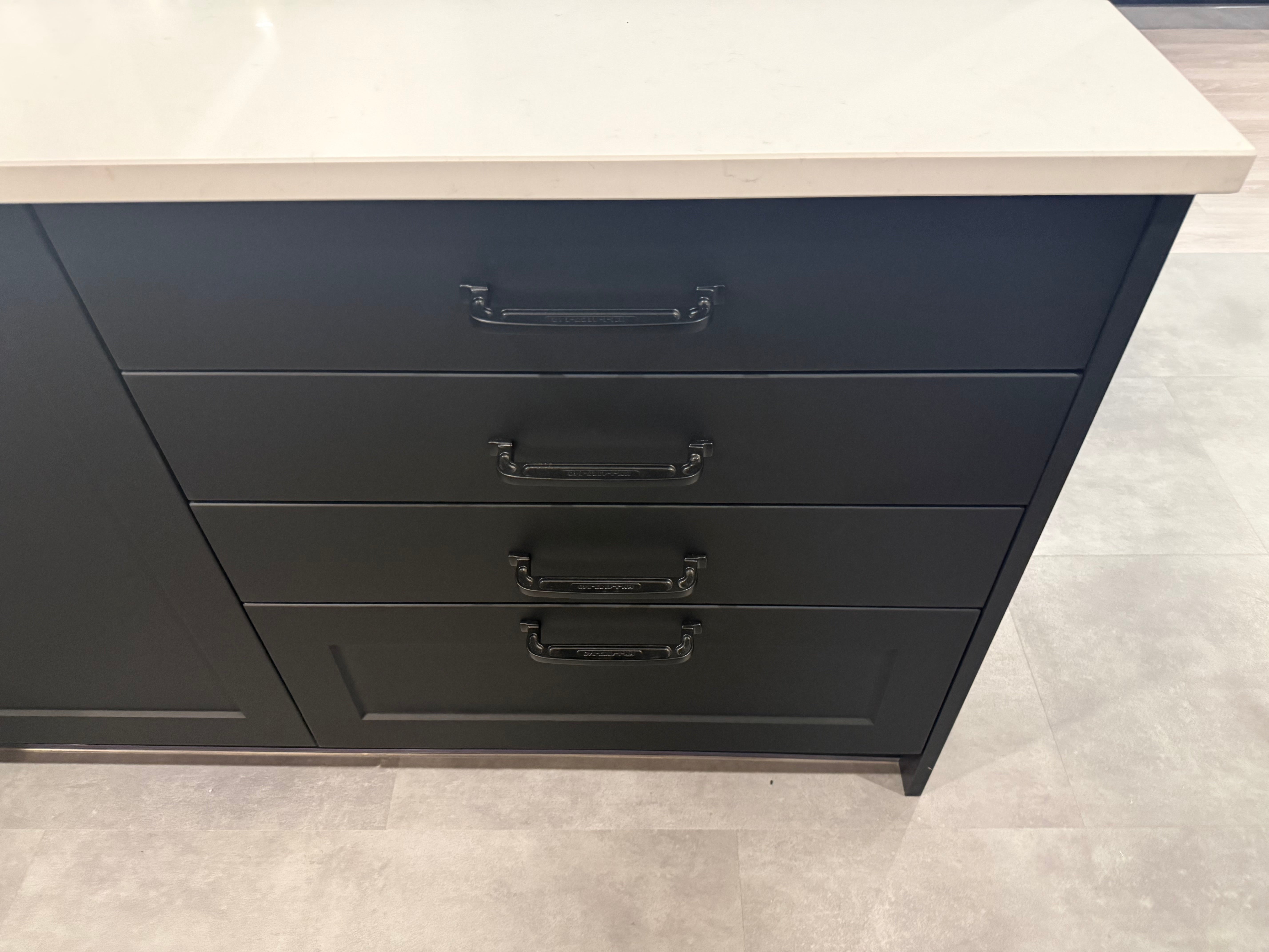 Wren Shaker Chelsea Juratek Nero Matte Kitchen
