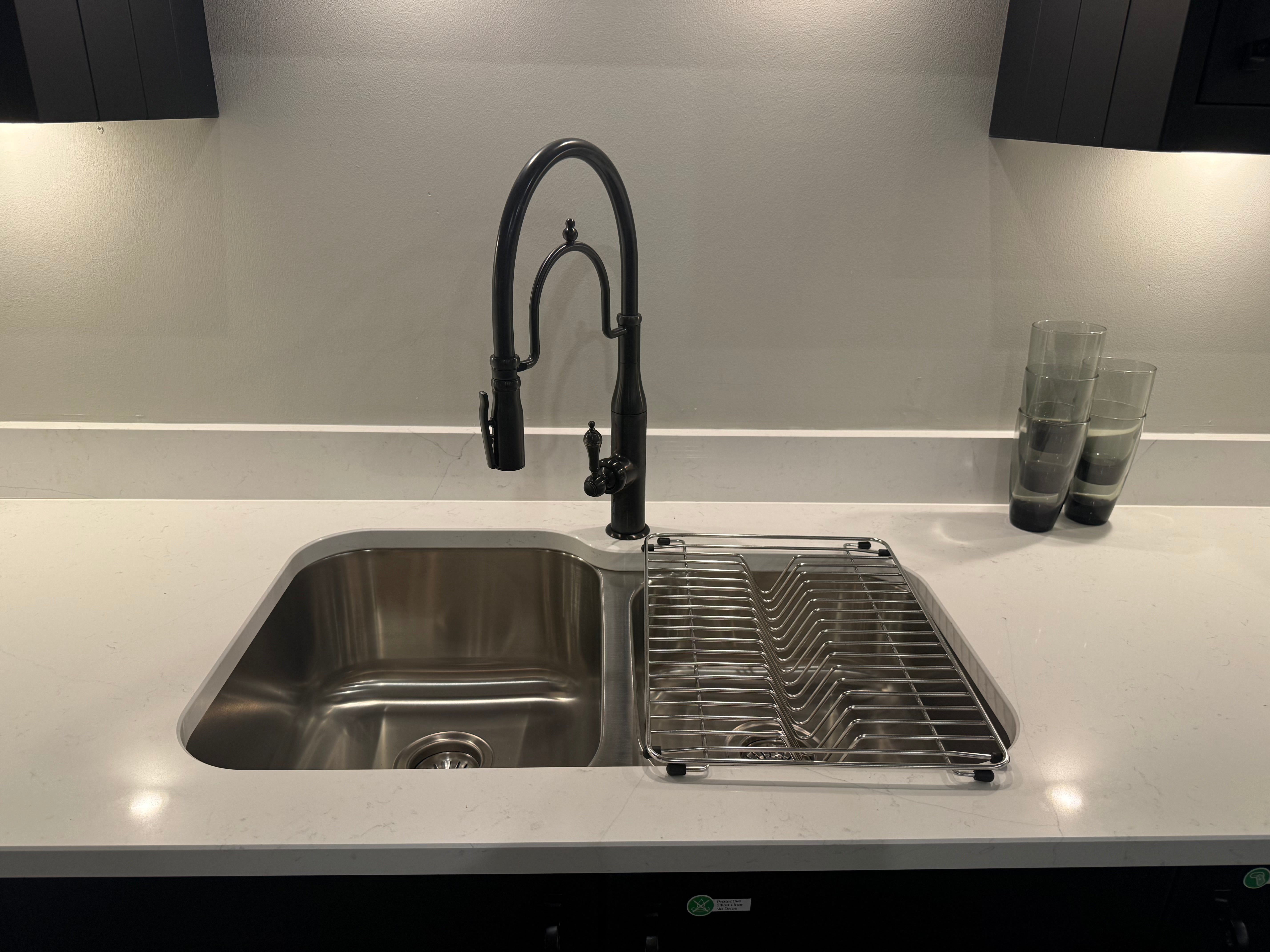 Wren Shaker Chelsea Juratek Nero Matte Kitchen
