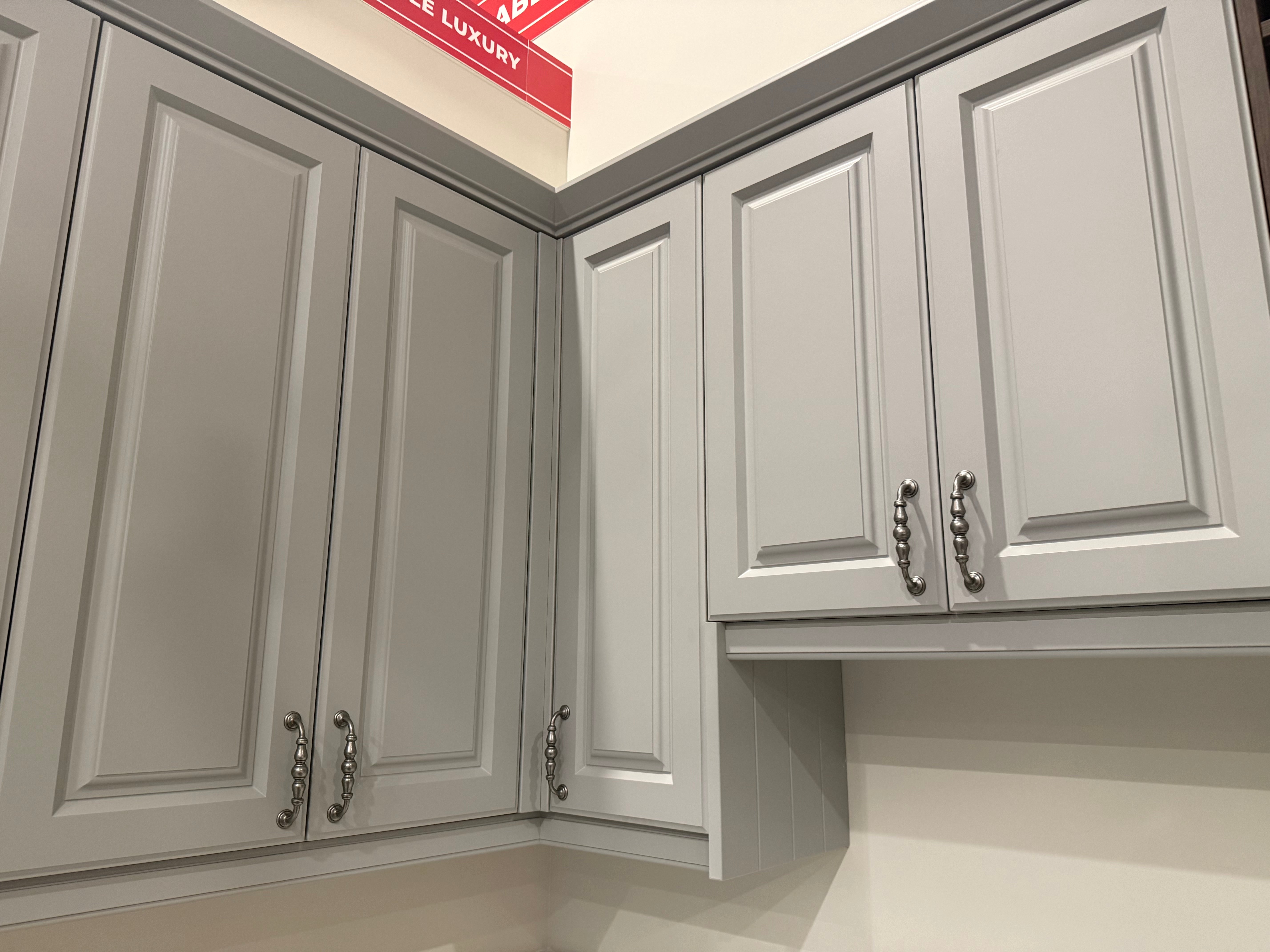 Wren Georgian Juratek Ash Gray Matte Kitchen Corner