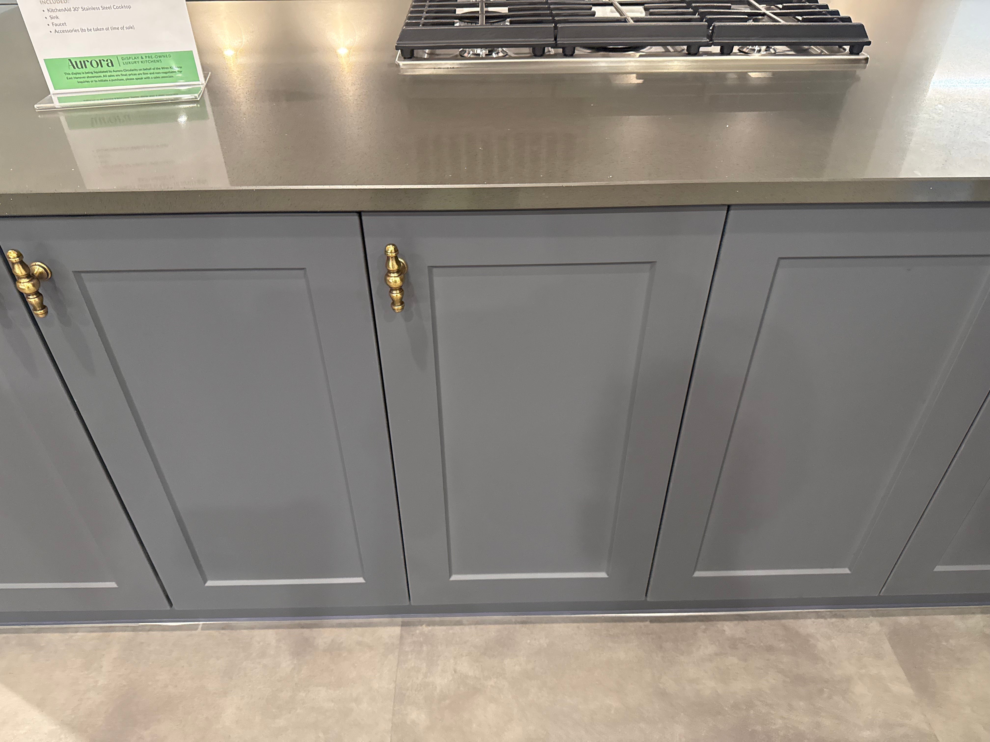 Wren Shaker Chelsea Juratek Forest Green Matte Kitchen