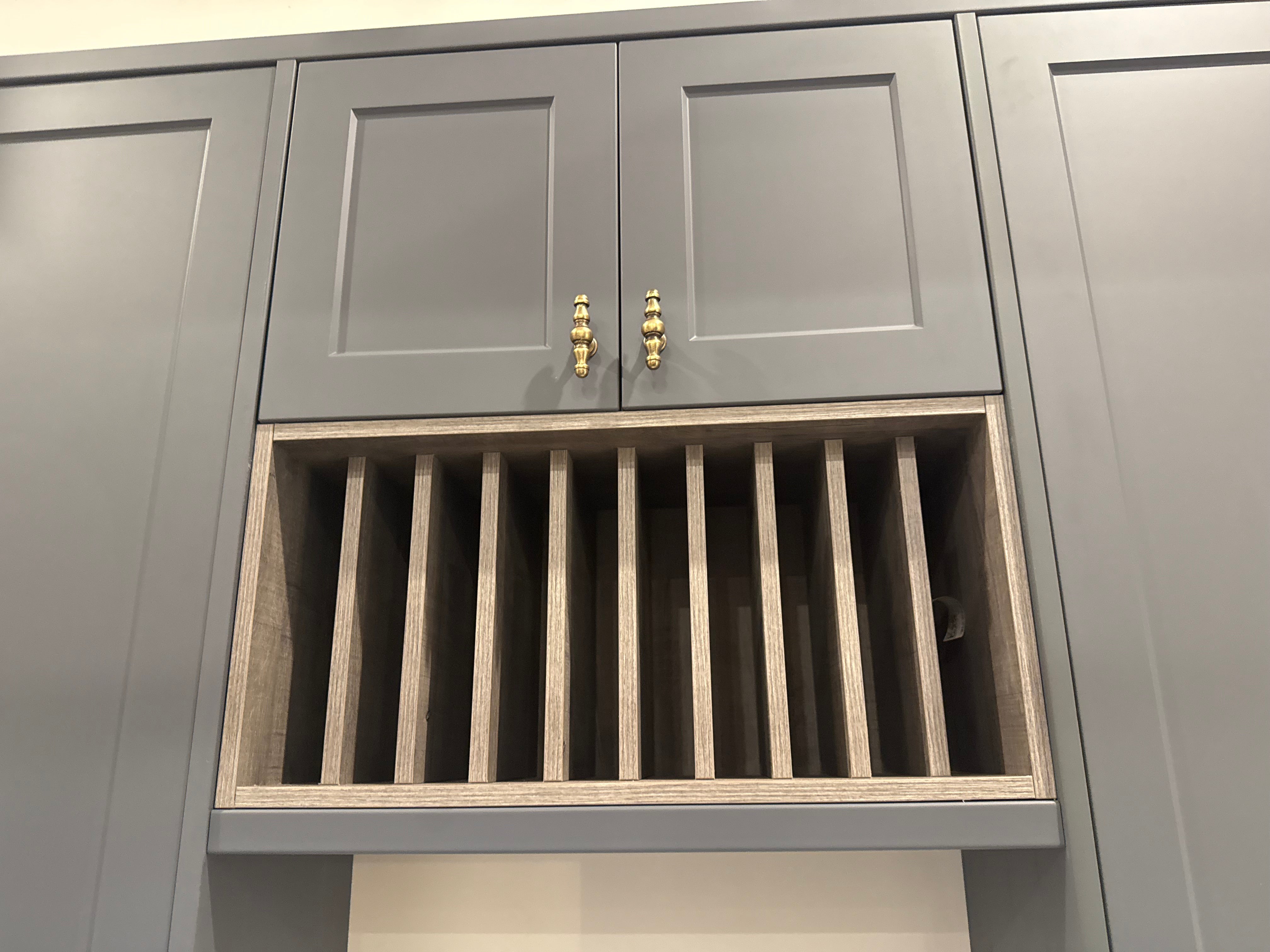 Wren Shaker Chelsea Juratek Forest Green Matte Kitchen