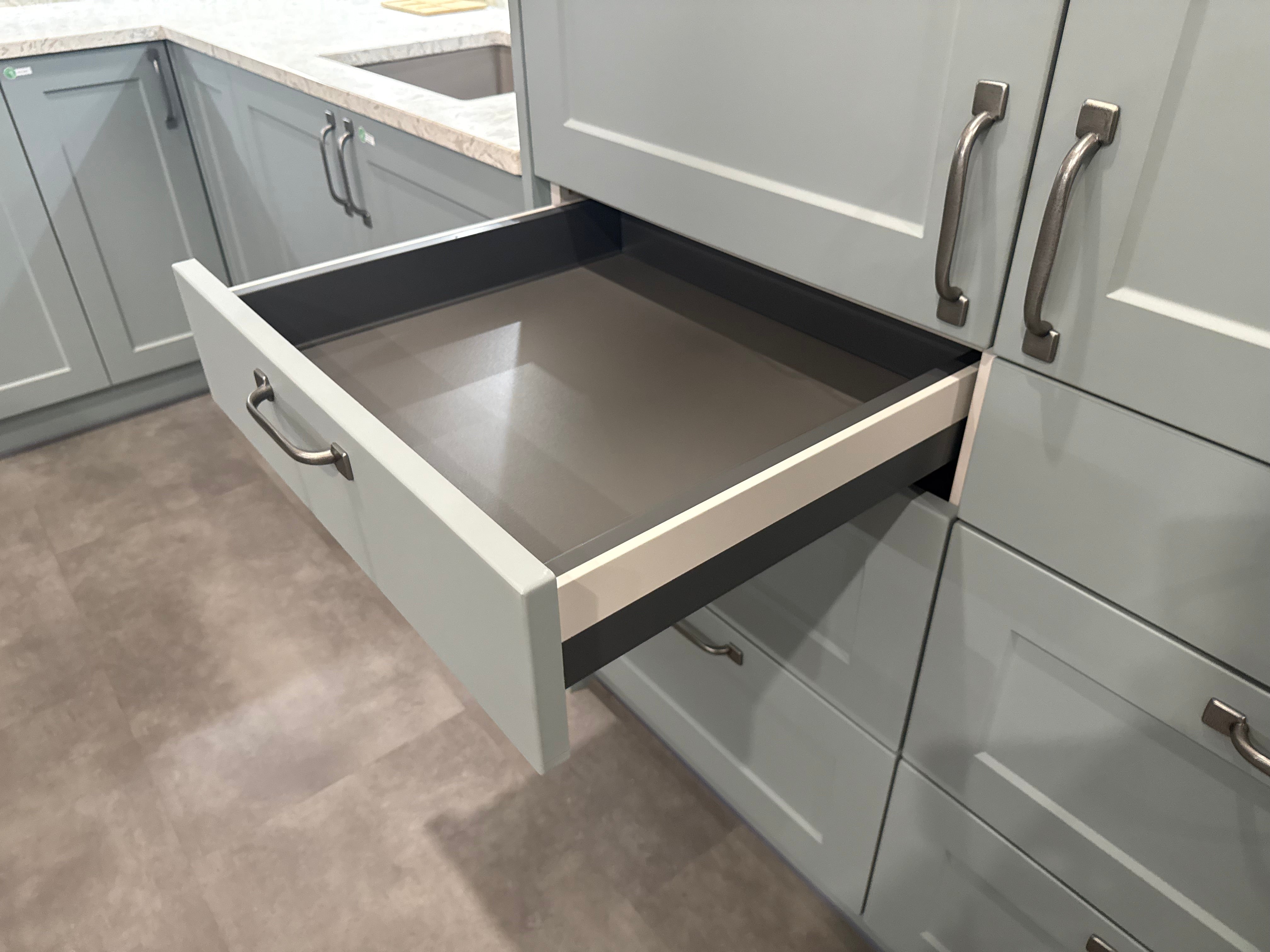 Wren Shaker Chelsea Juratek Cloud Blue Matte Kitchen