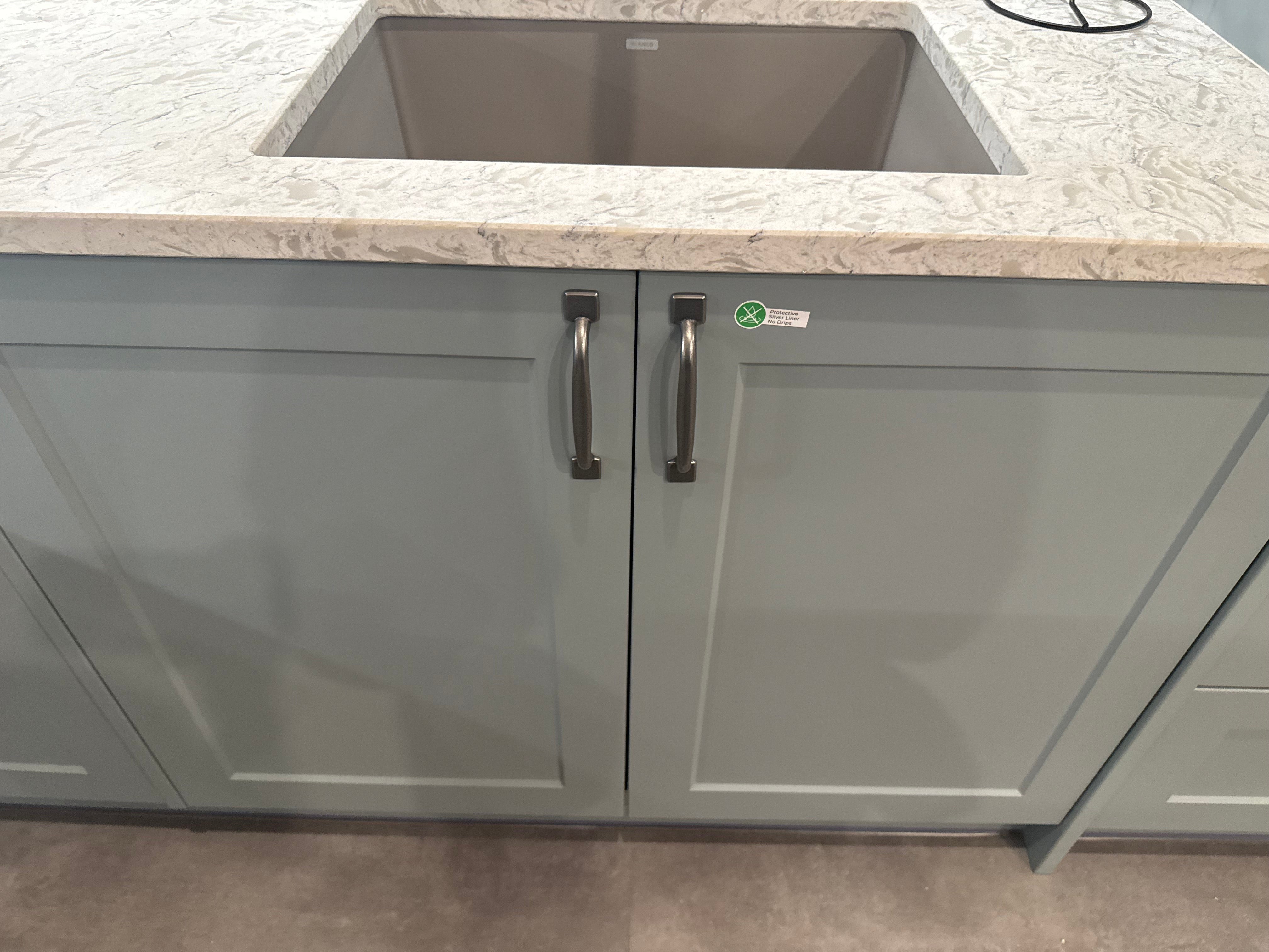 Wren Shaker Chelsea Juratek Cloud Blue Matte Kitchen