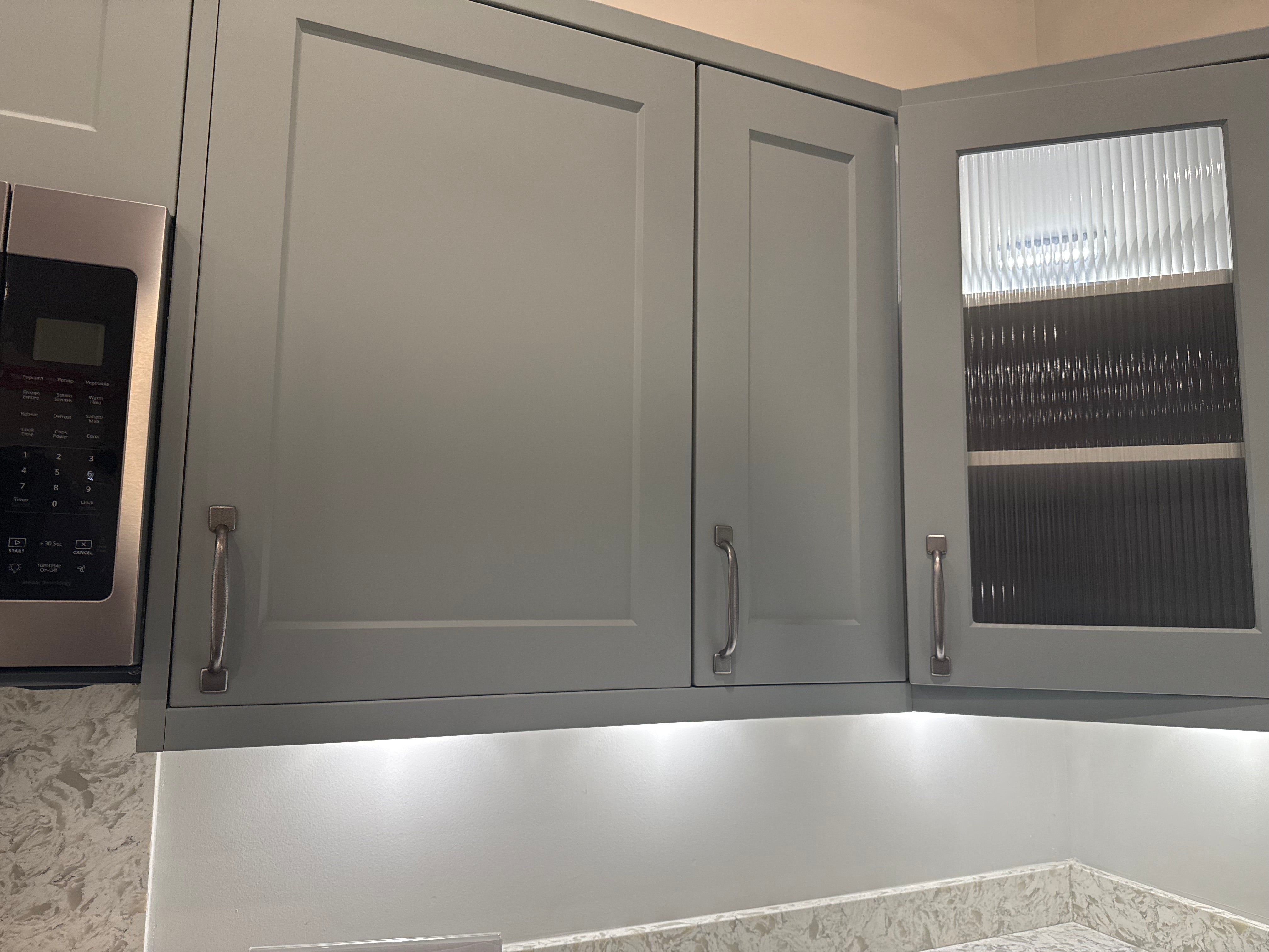 Wren Shaker Chelsea Juratek Cloud Blue Matte Kitchen