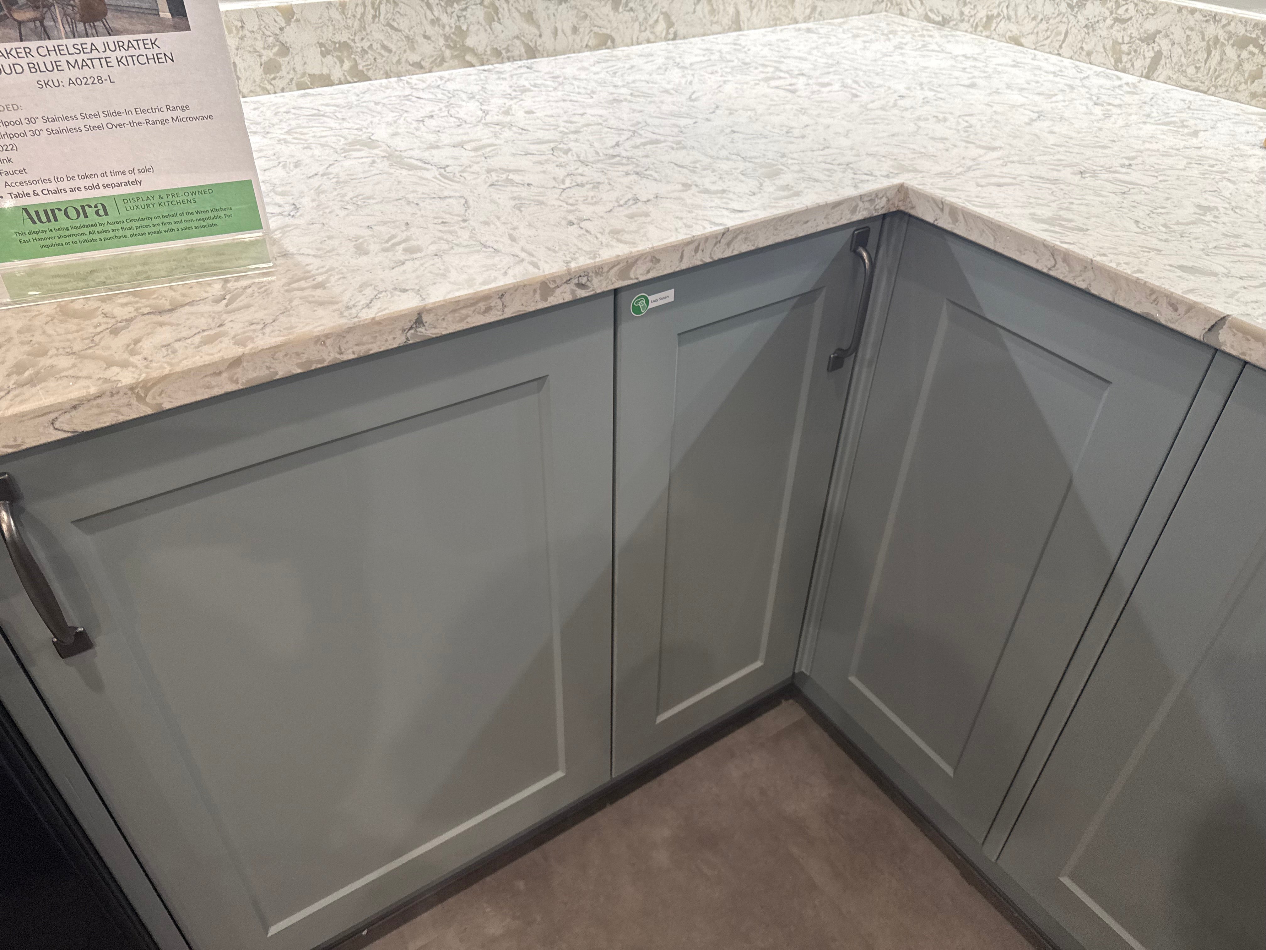 Wren Shaker Chelsea Juratek Cloud Blue Matte Kitchen