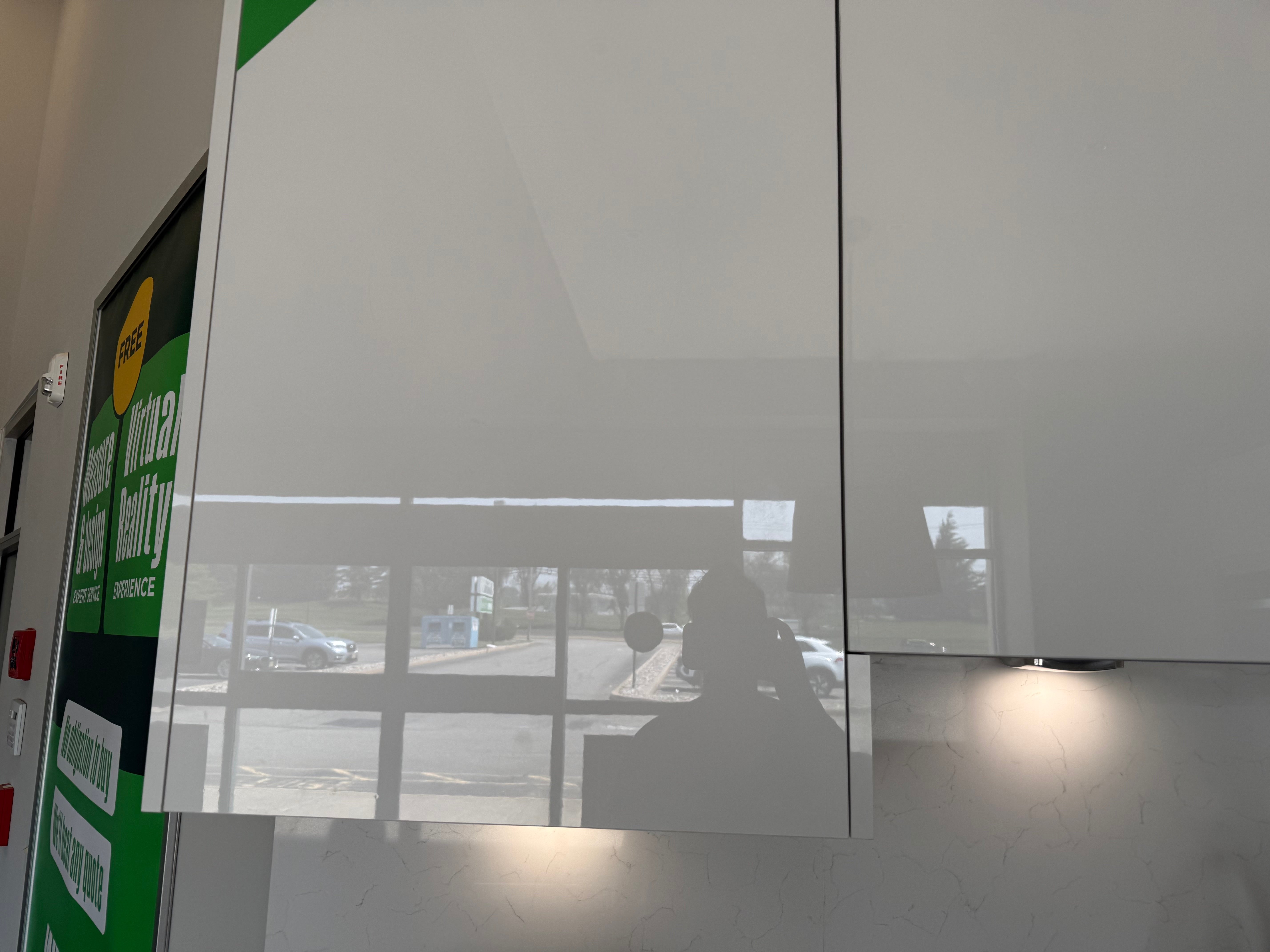 Wren Milano Ultra Bianco Glass Kitchen