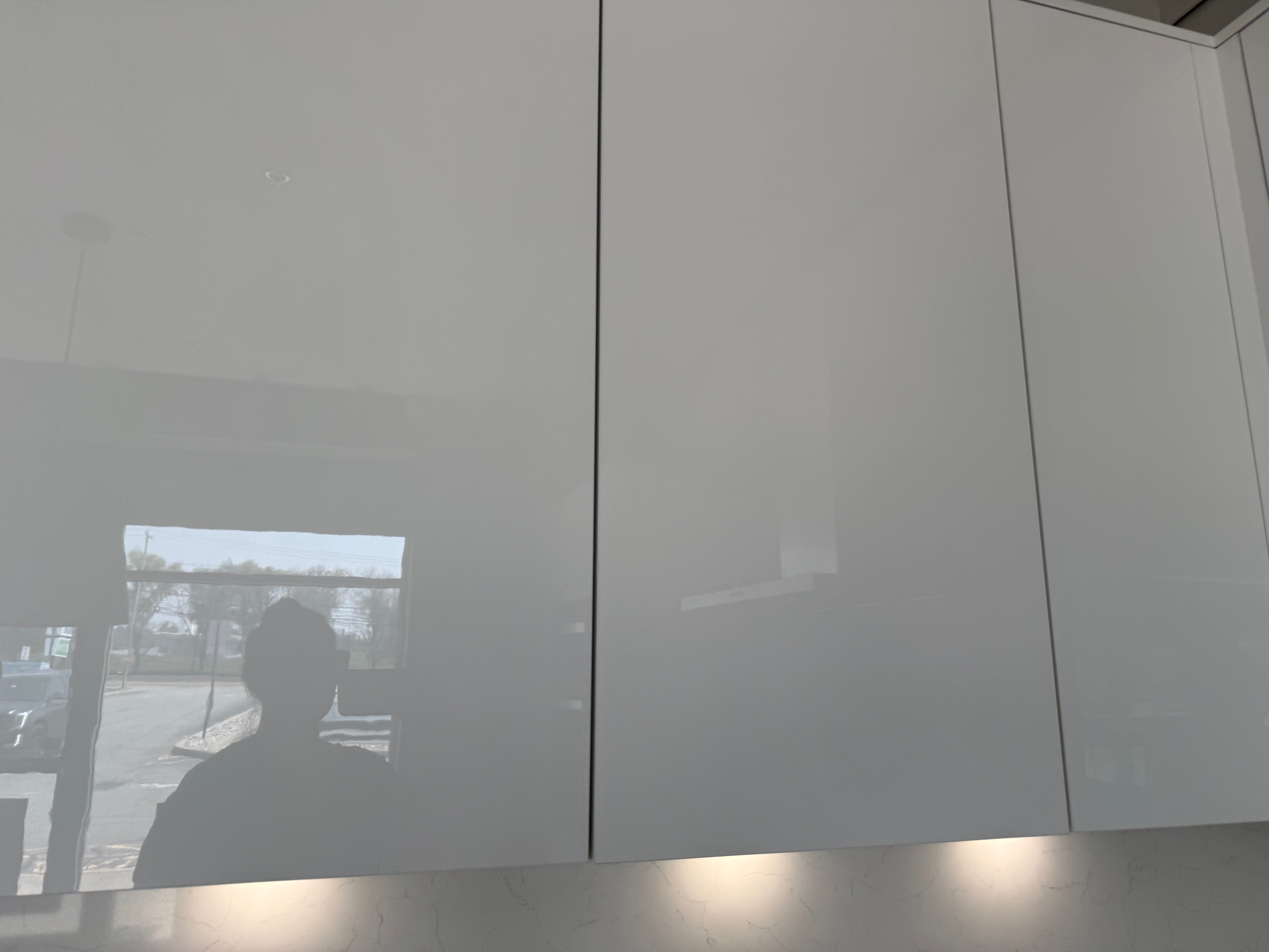 Wren Milano Ultra Bianco Glass Kitchen