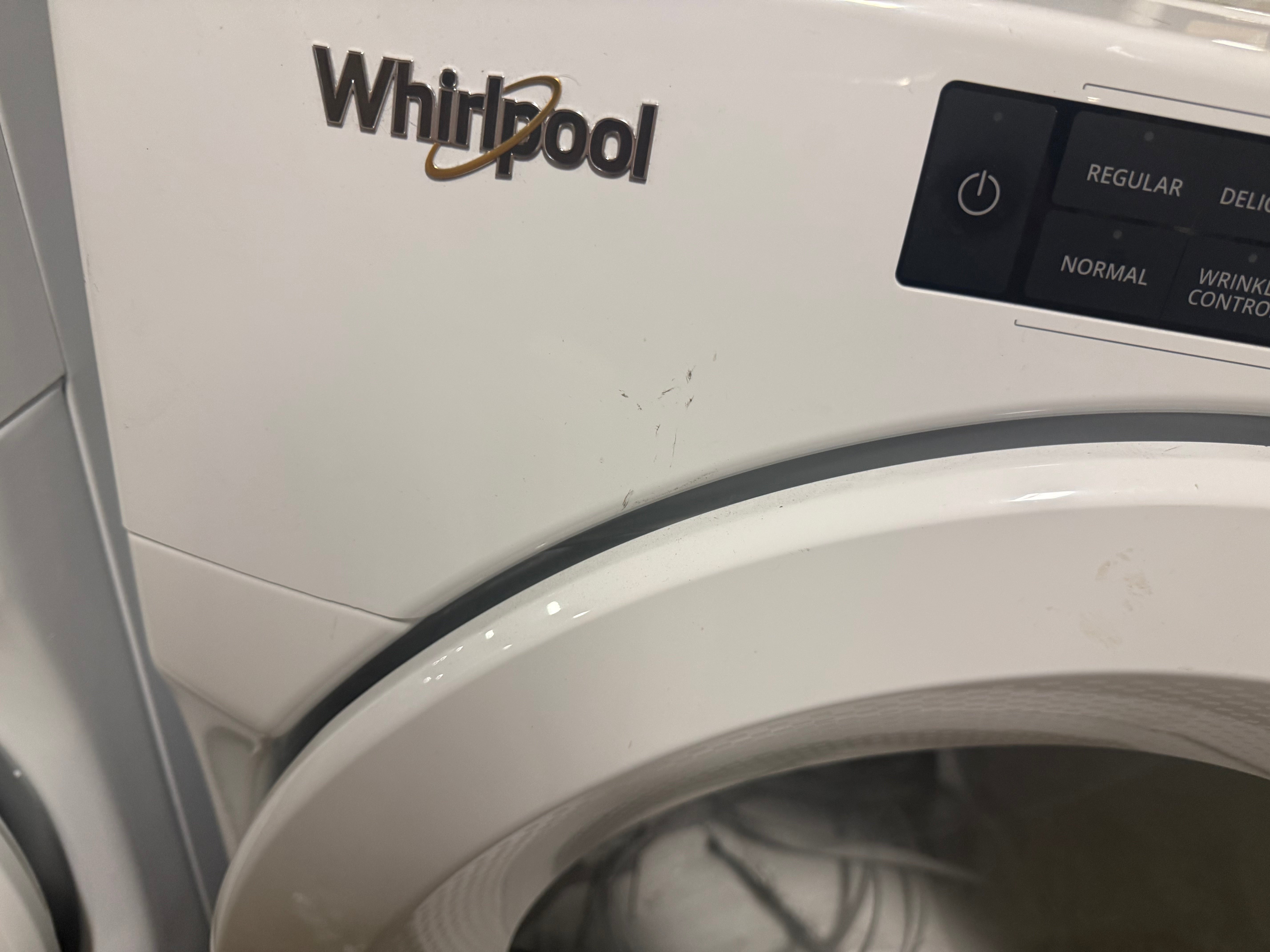 Whirlpool WED560LHW 27" White Electric Dryer