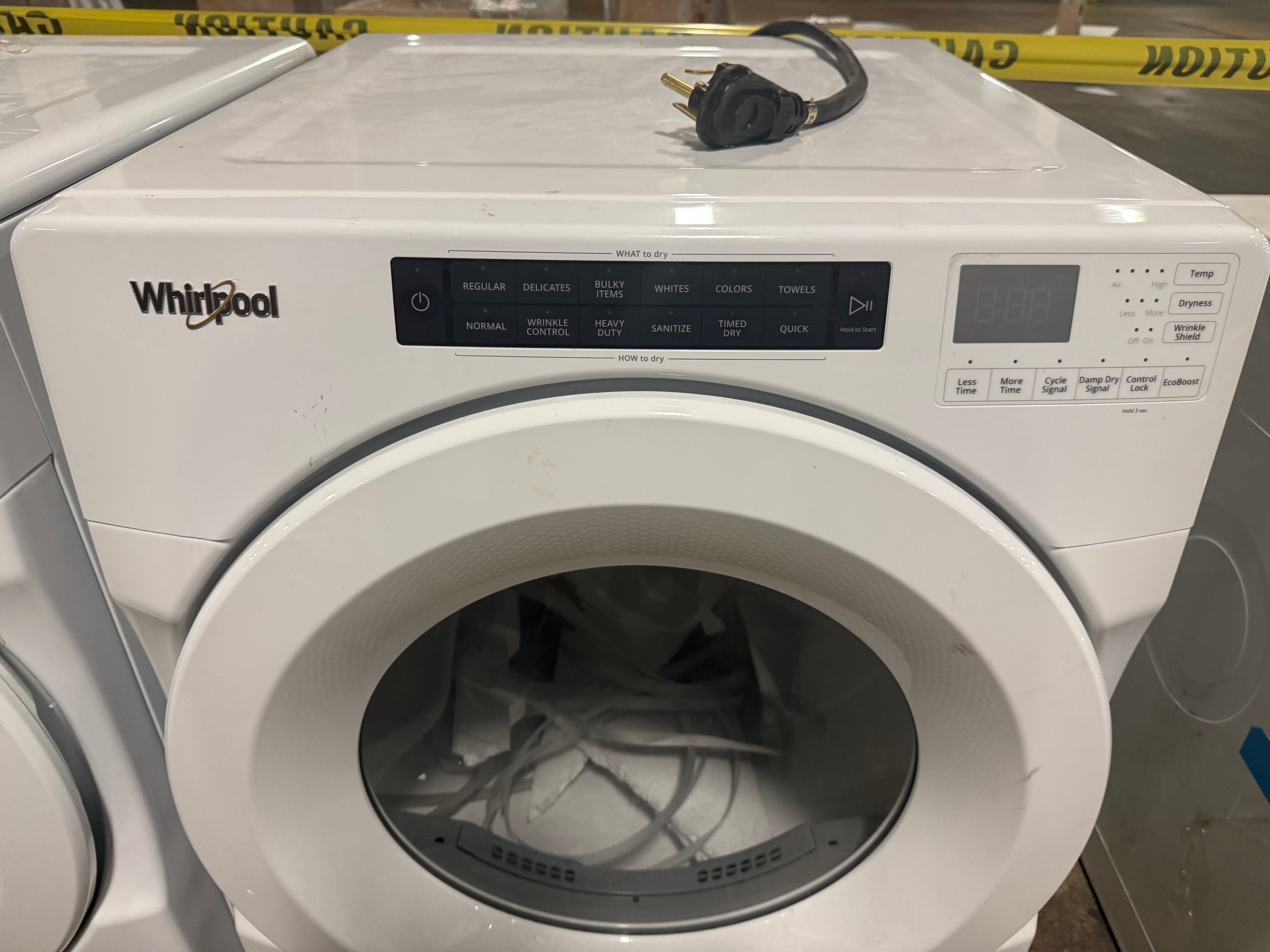 Whirlpool WED560LHW 27" White Electric Dryer