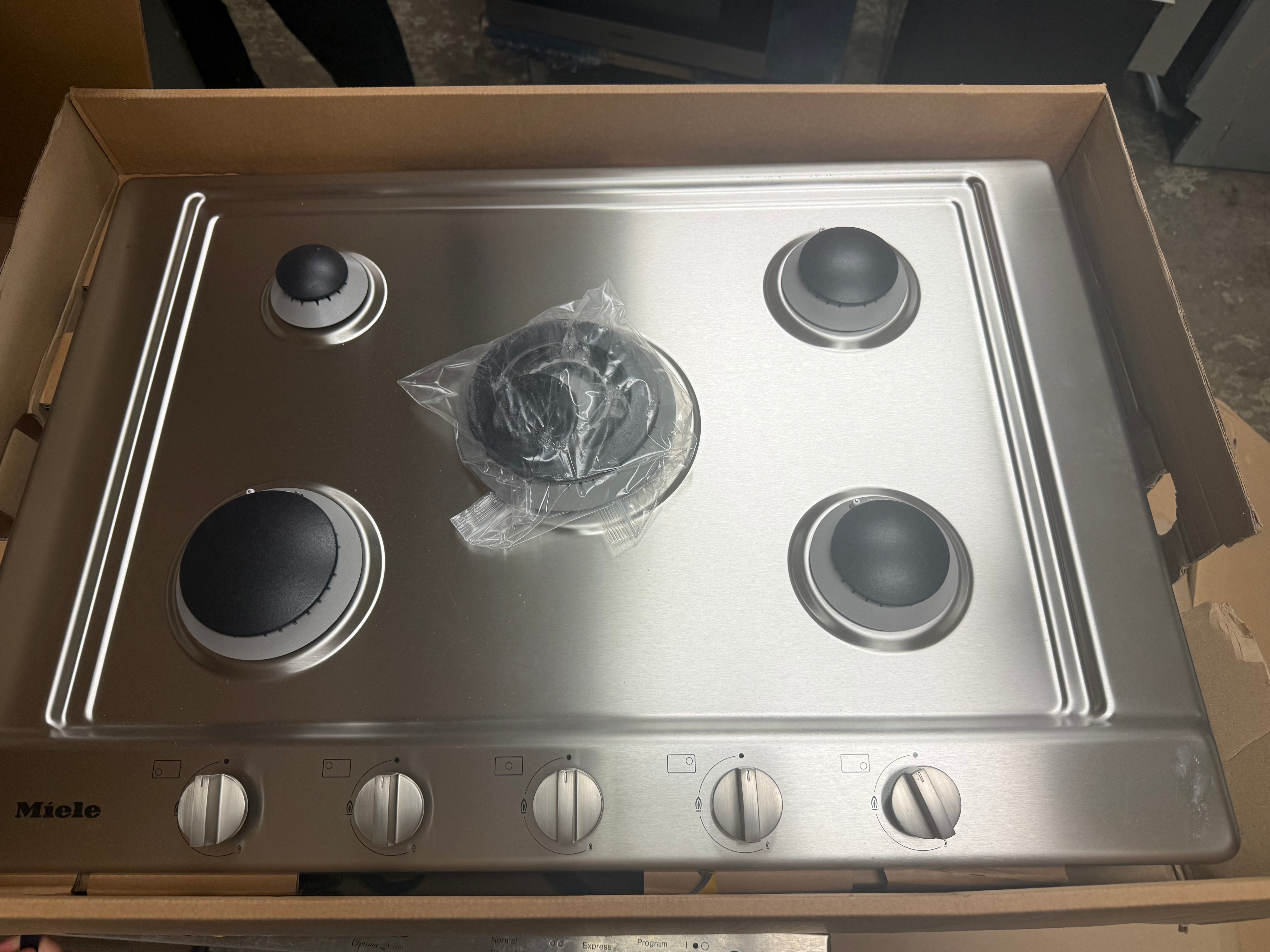 Miele KM 2032 G 30" Stainless Steel Gas Cooktop