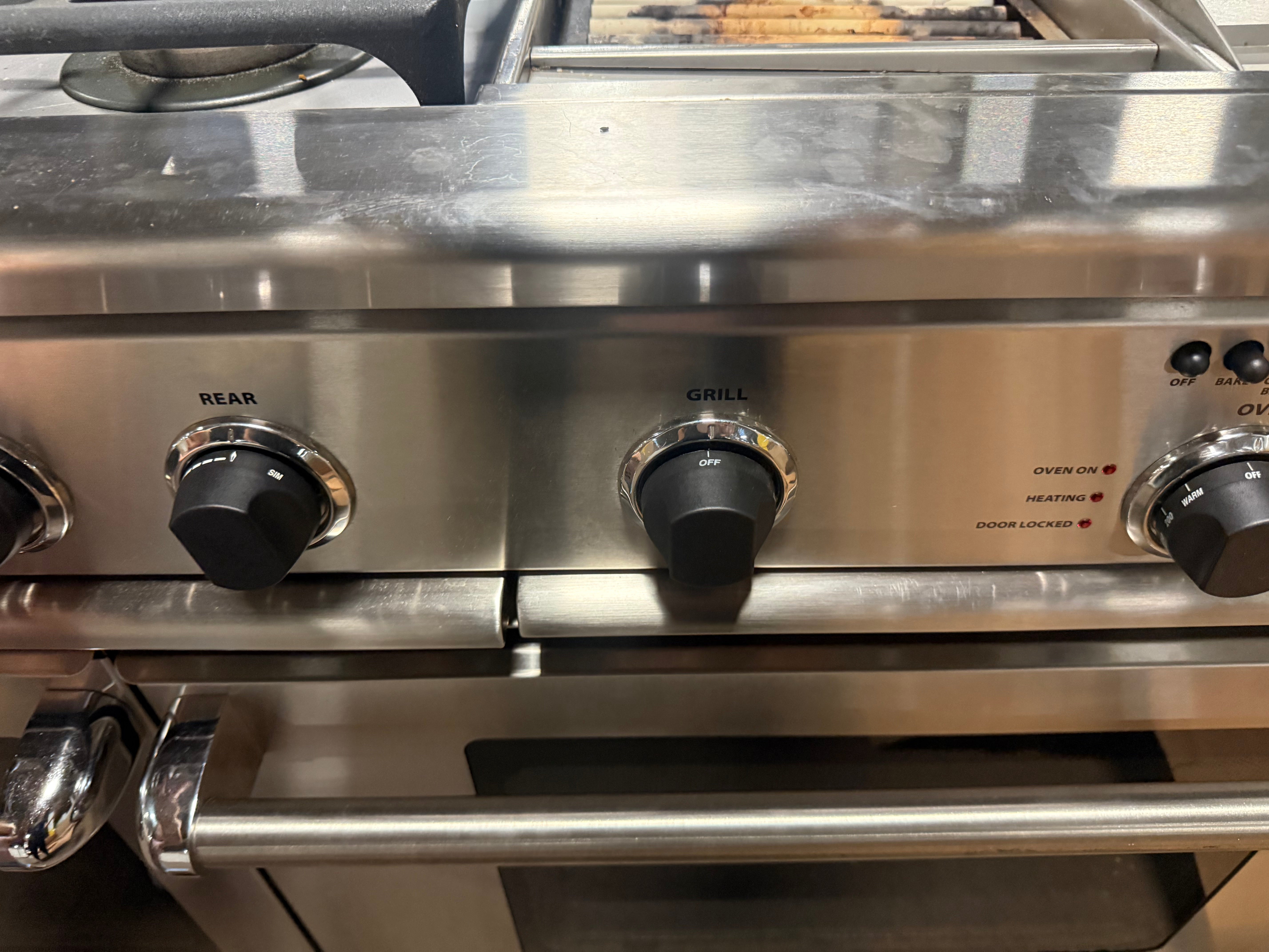 DCS RDS-484GGSS 48" Stainless Steel Pro-Style Dual Fuel Range
