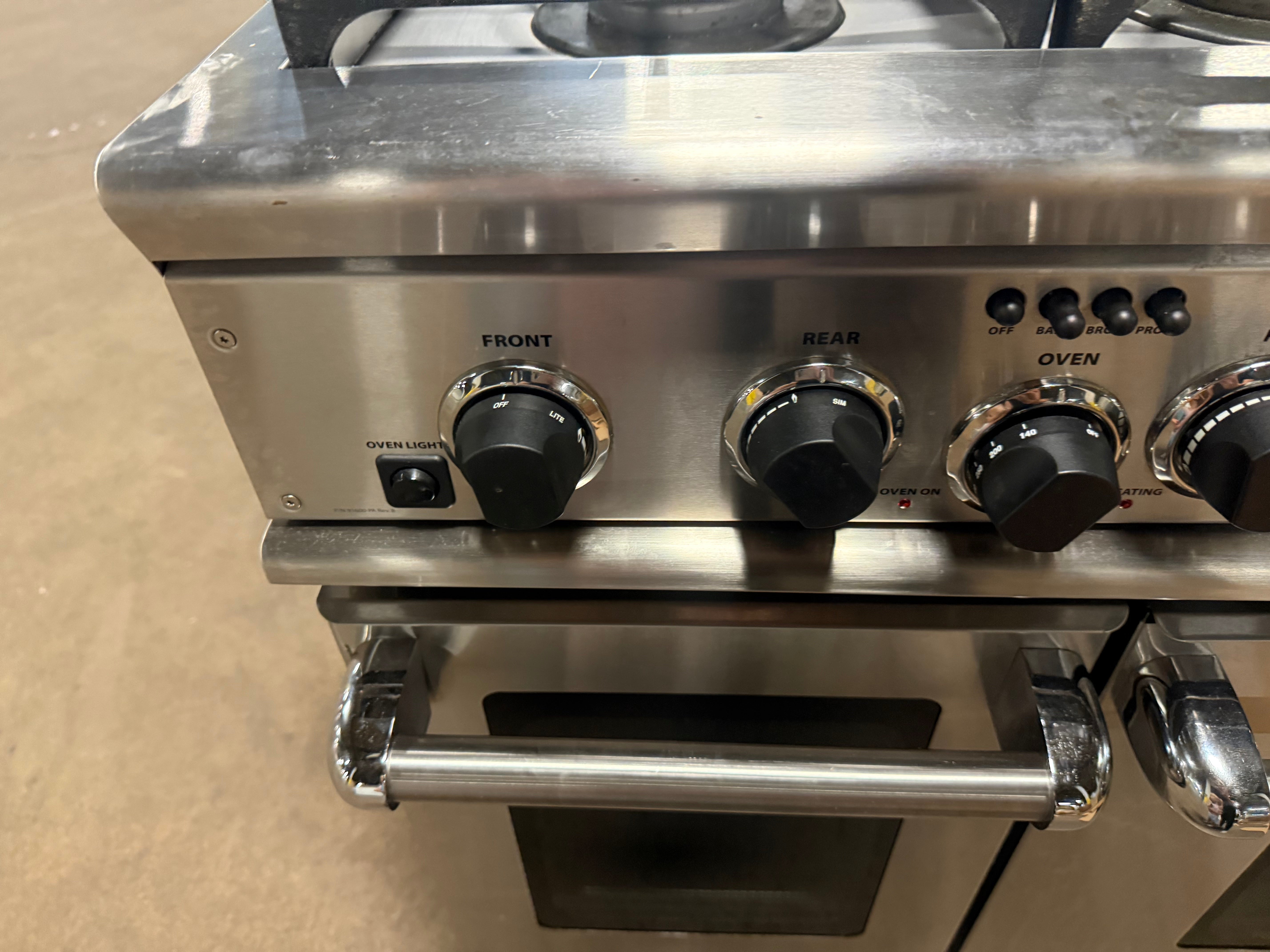 DCS RDS-484GGSS 48" Stainless Steel Pro-Style Dual Fuel Range