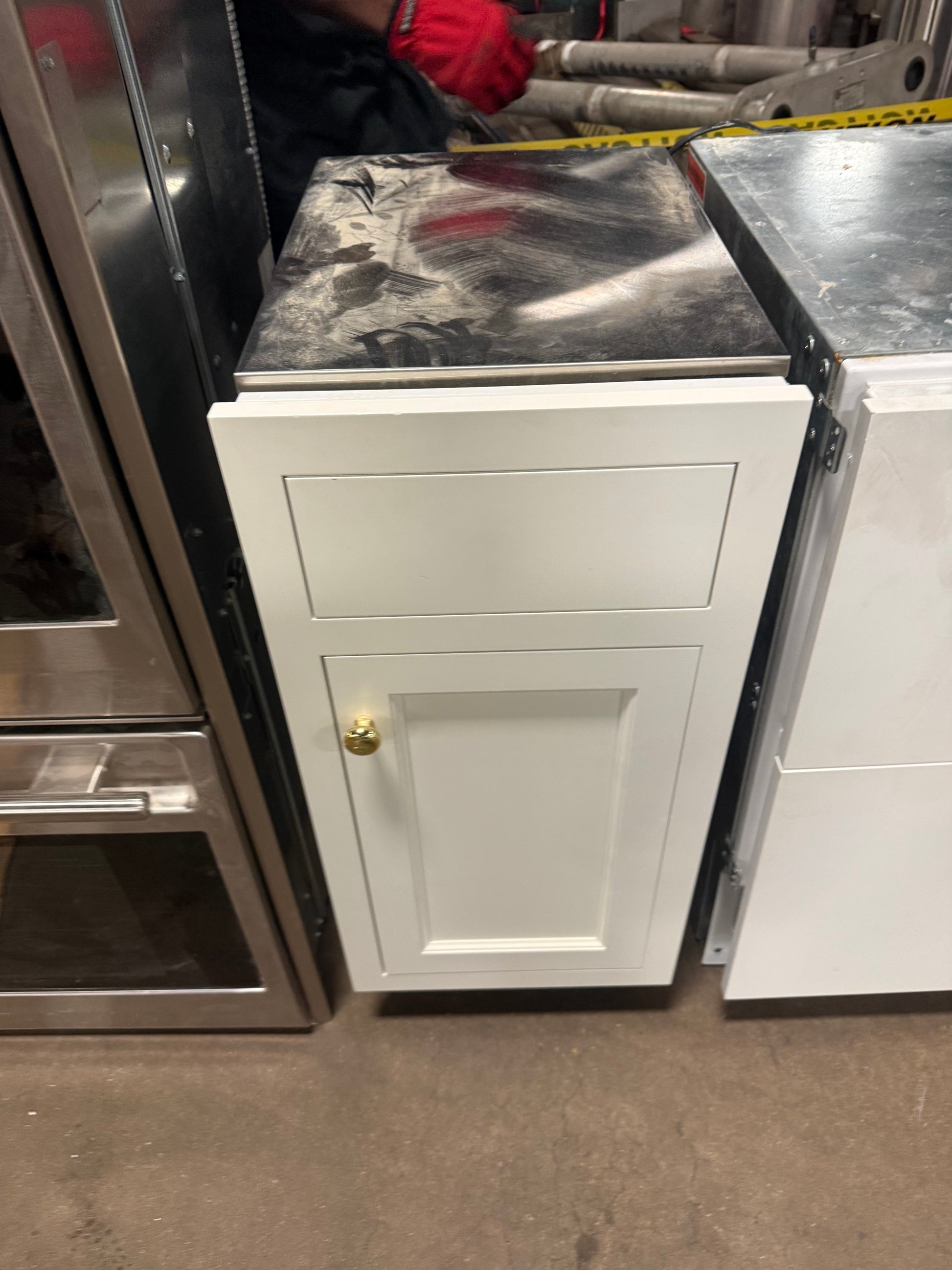 Scotsman Brilliance 15 inch undercounter gourmet clear ice machine custom panel ready SCCG50MA1SU