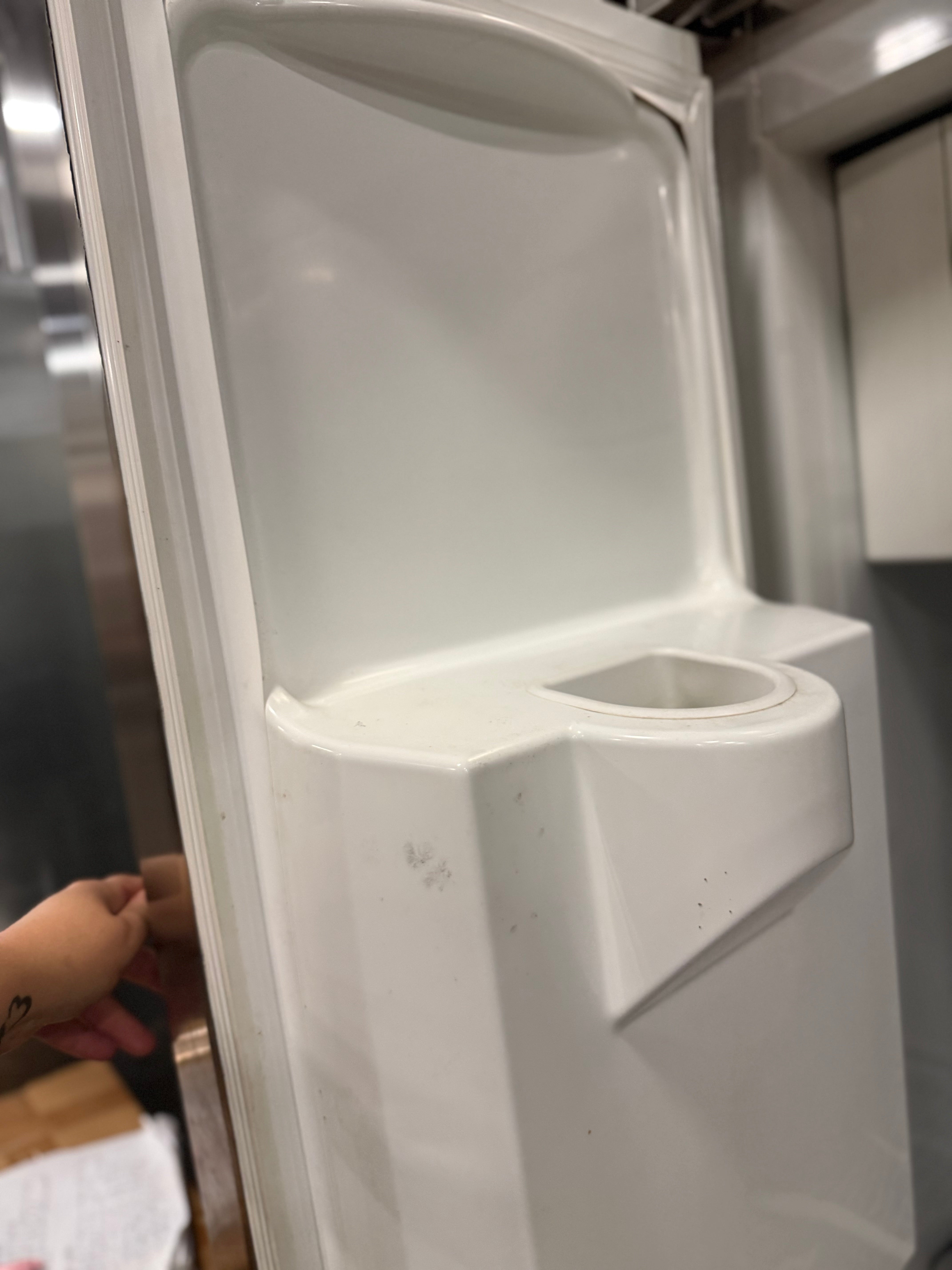 GE Monogram ZISS480DRAS 48" Stainless Steel Side by Side Refrigerator