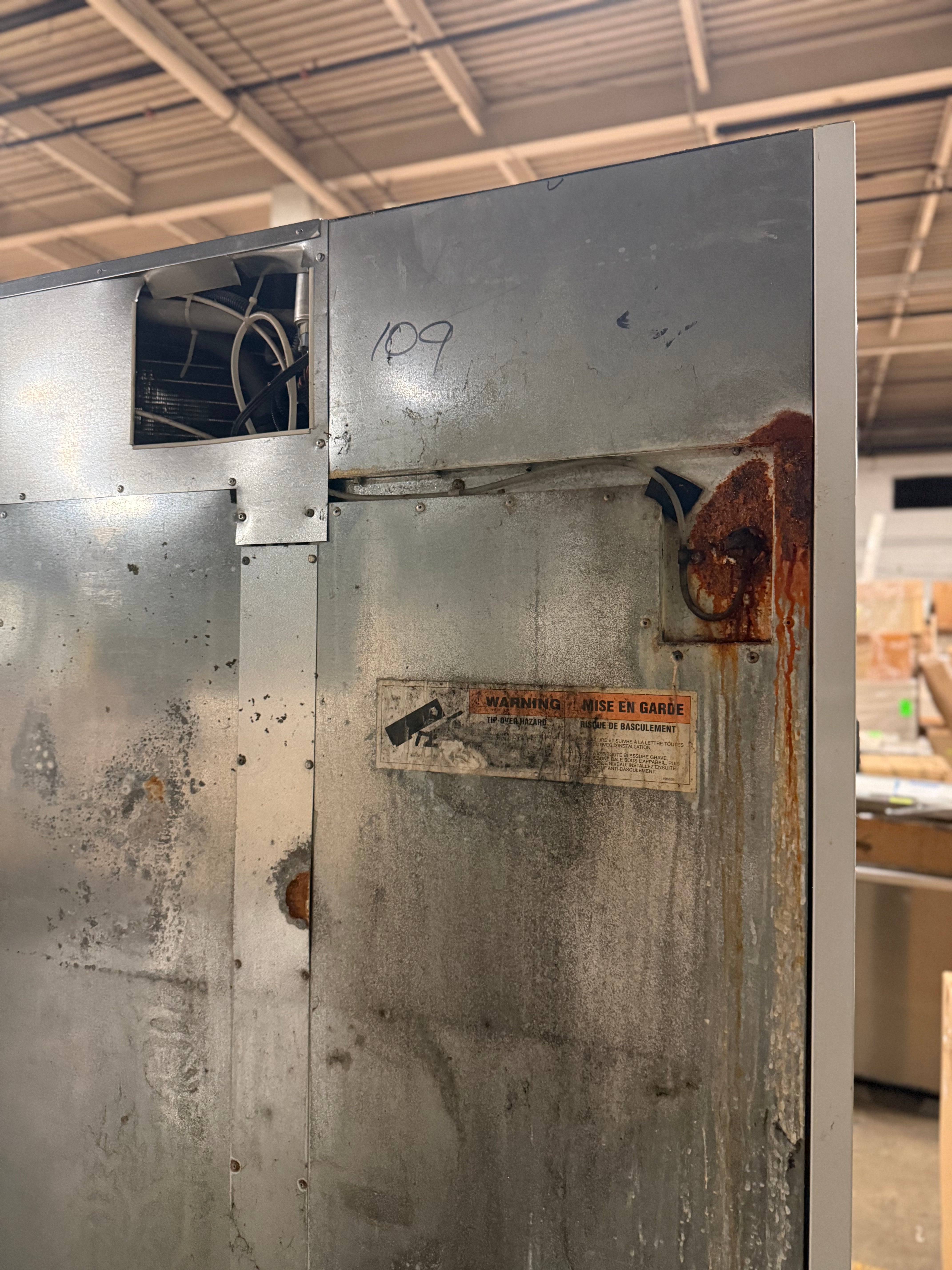 GE Monogram ZISS480DRAS 48" Stainless Steel Side by Side Refrigerator