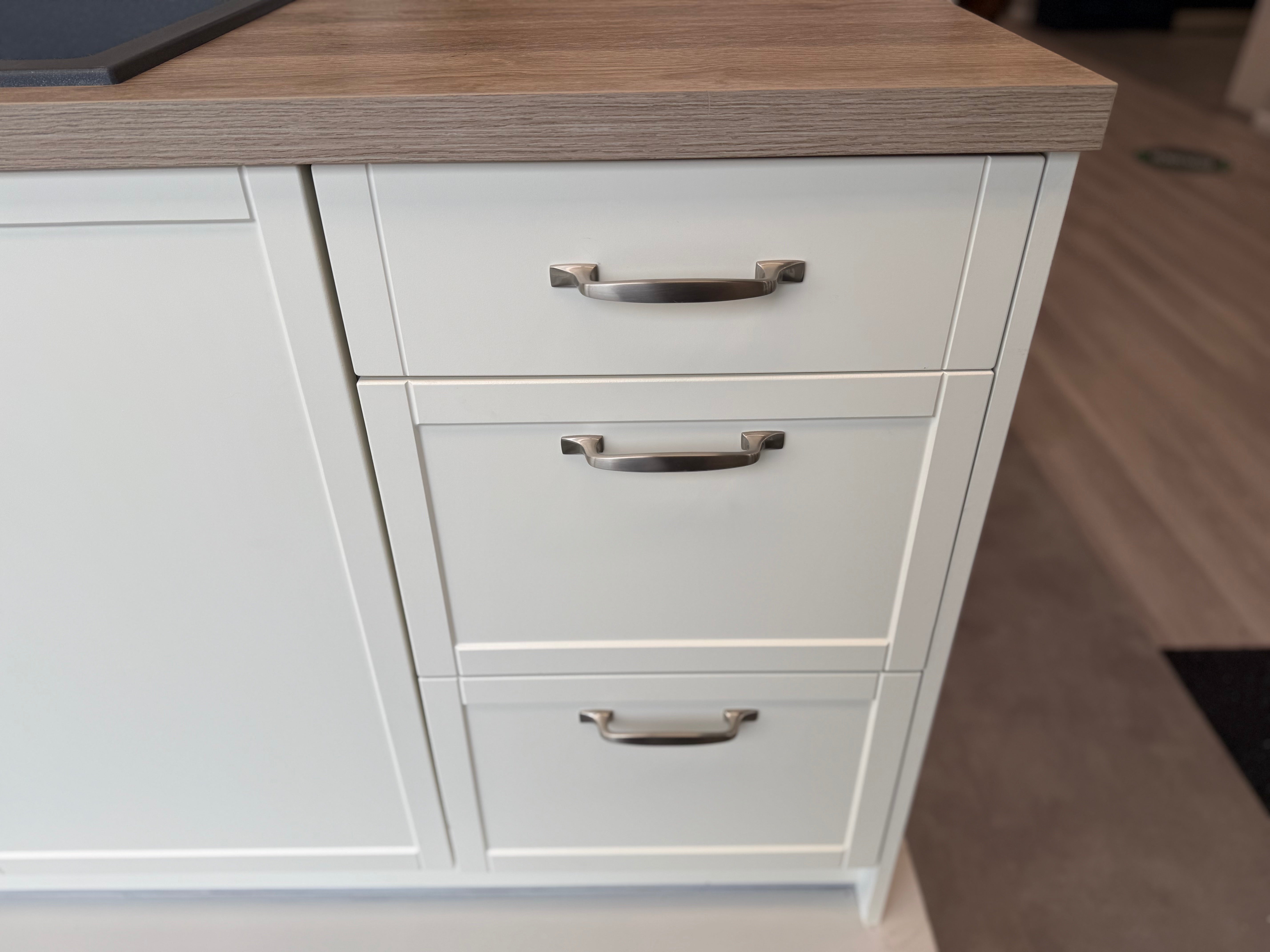 Wren Shaker Slim Matte Cream Kitchen