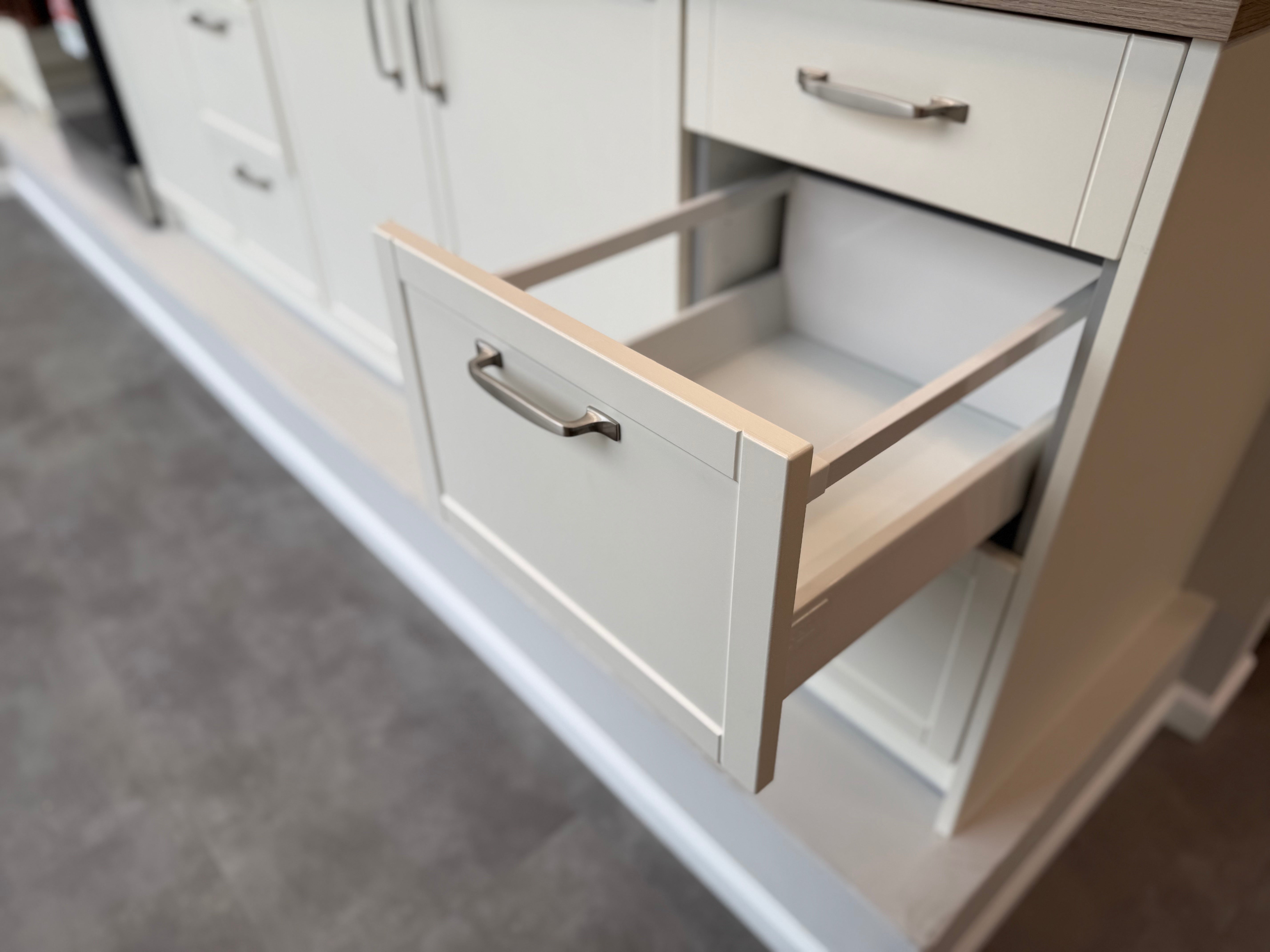 Wren Shaker Slim Matte Cream Kitchen
