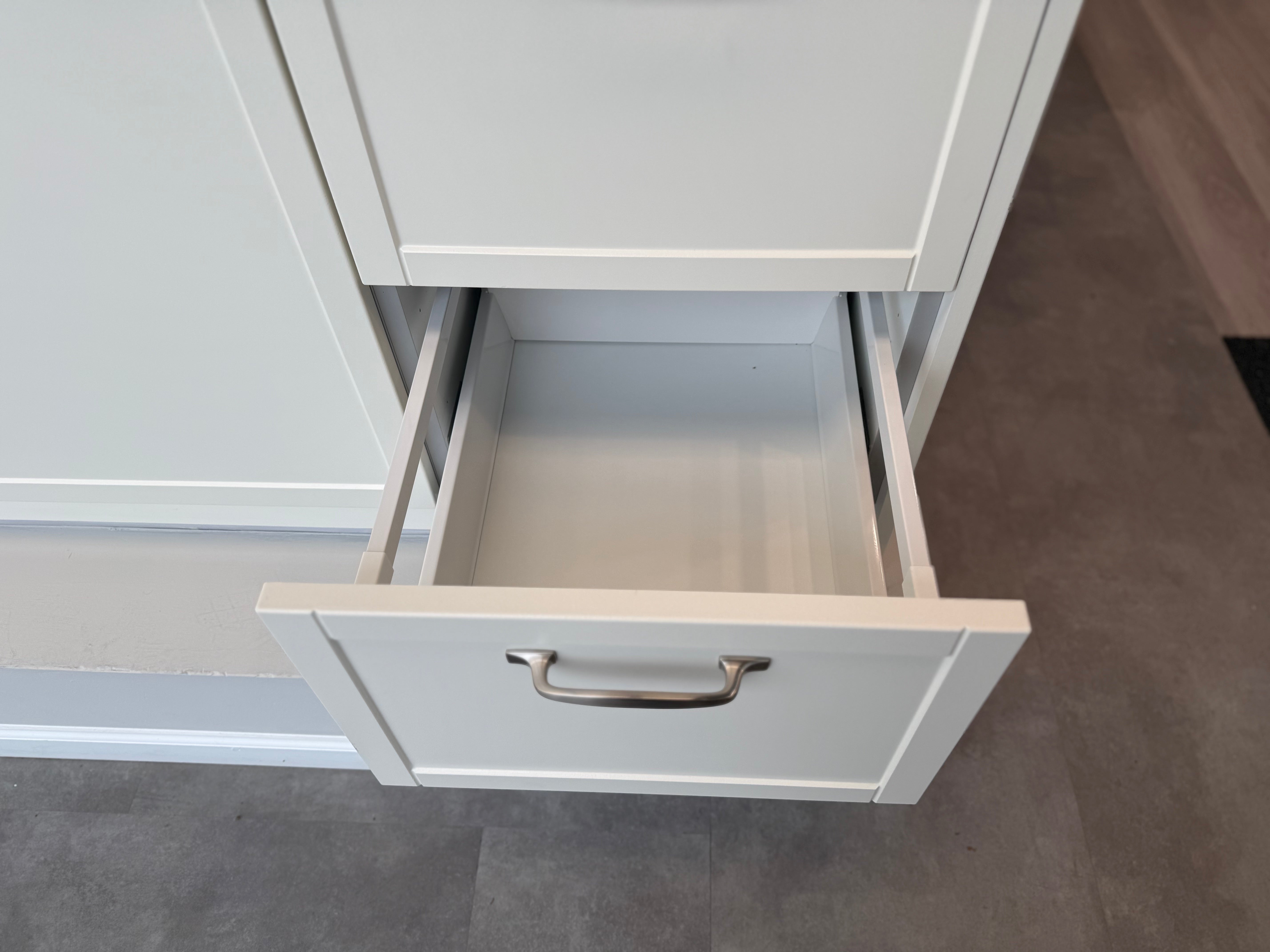 Wren Shaker Slim Matte Cream Kitchen