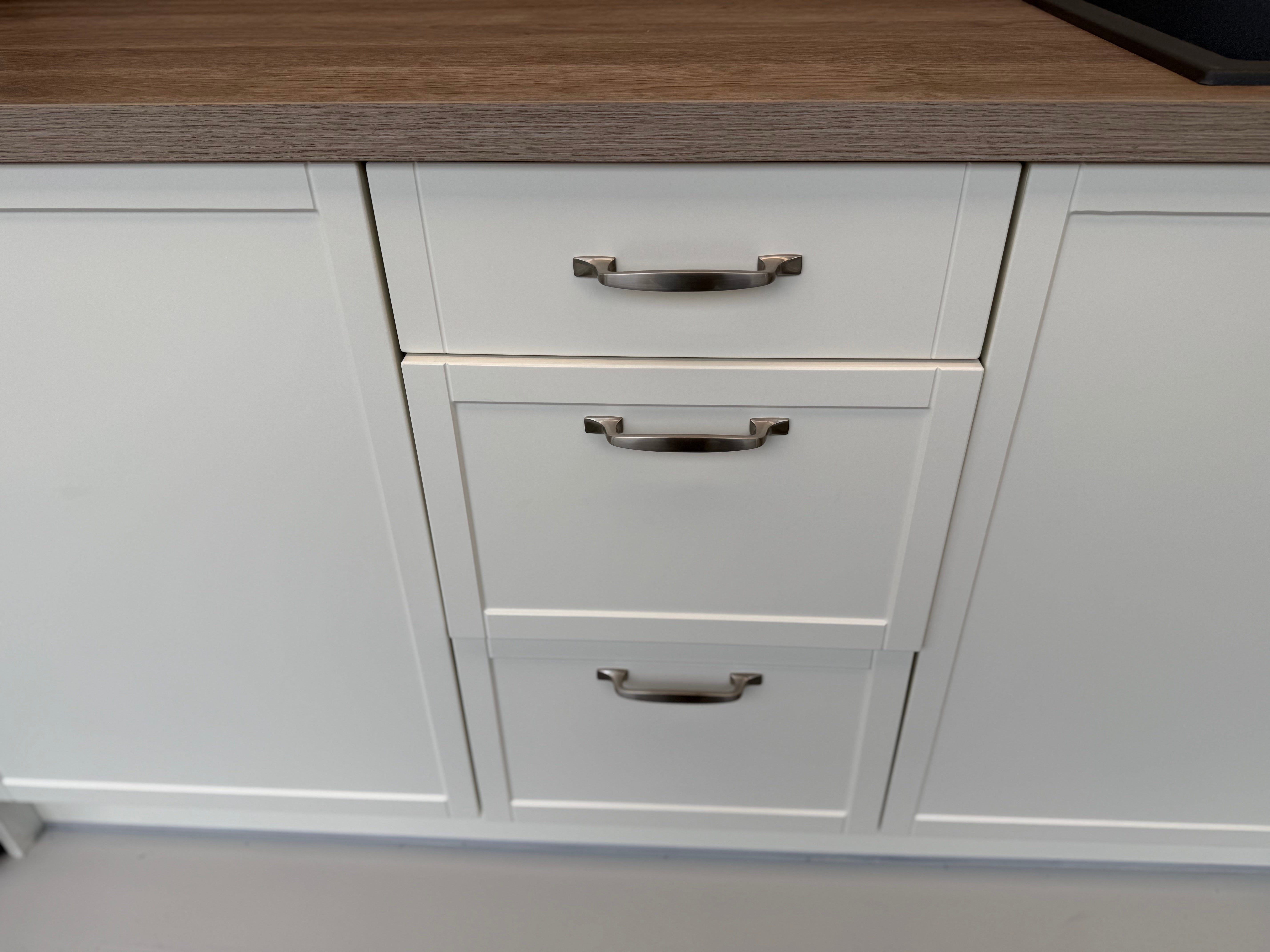 Wren Shaker Slim Matte Cream Kitchen