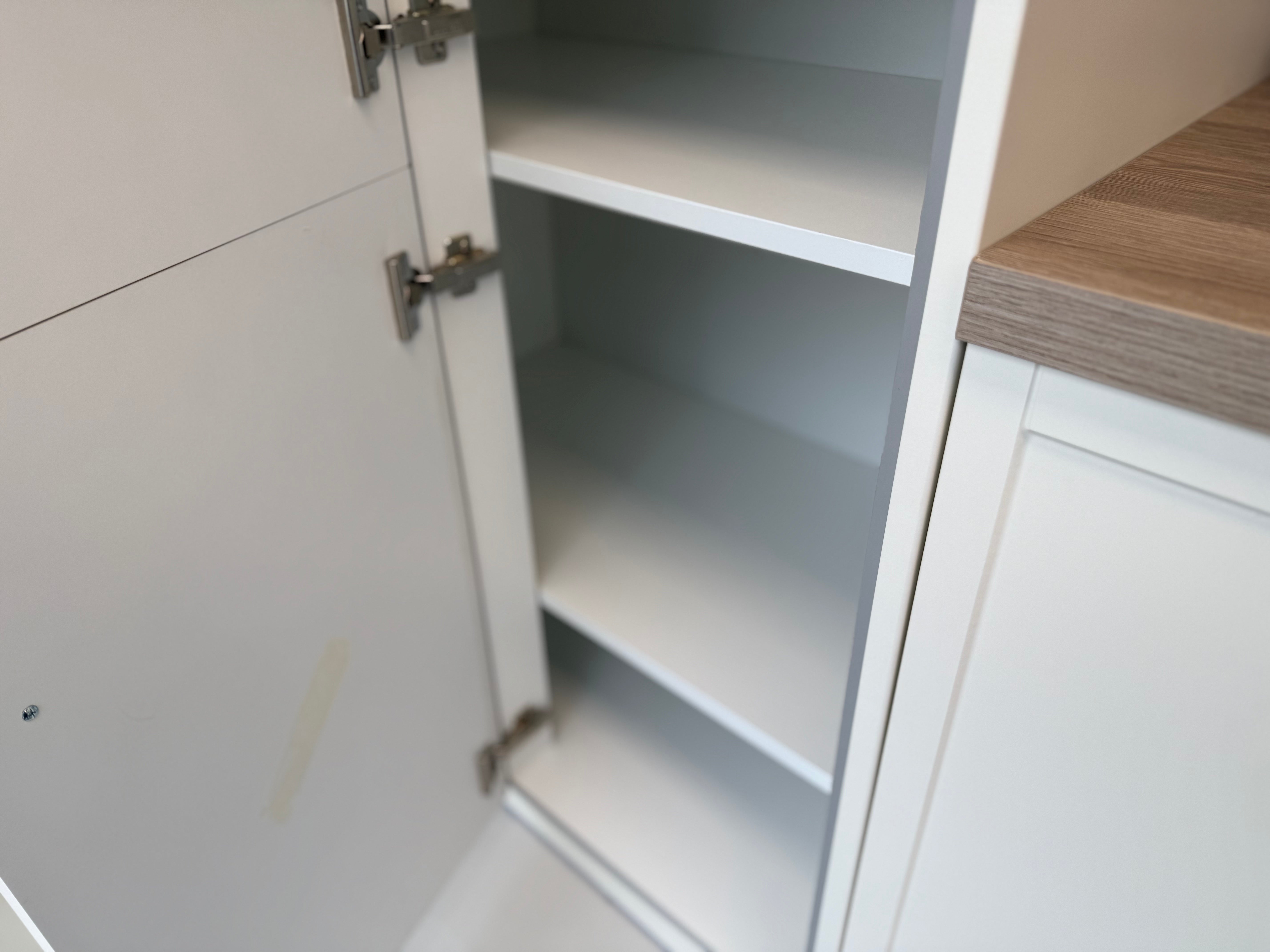 Wren Shaker Slim Matte Cream Kitchen