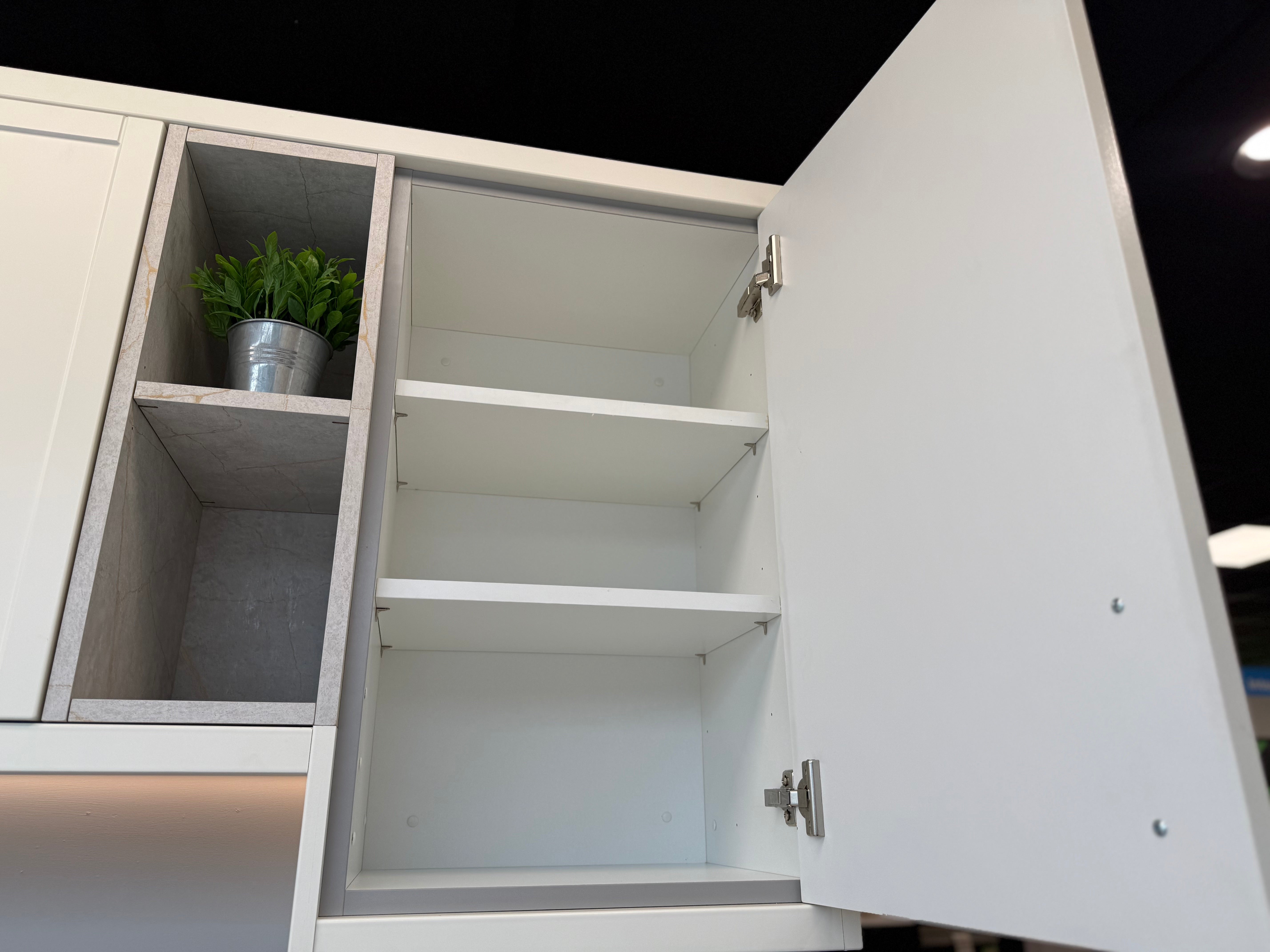 Wren Shaker Slim Matte Cream Kitchen