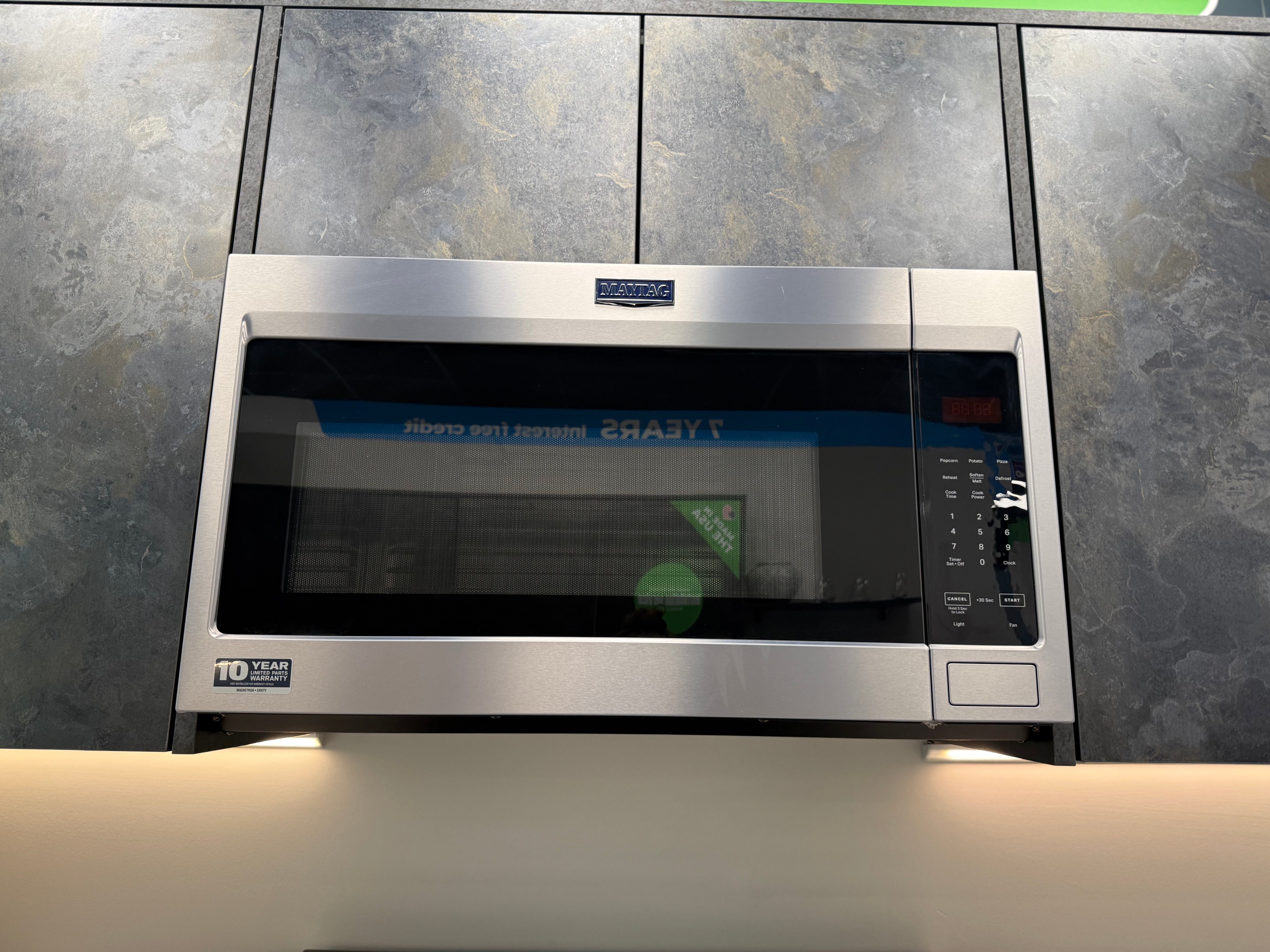 Wren Milano Matte Metallic Night and Olive Green Kitchen
