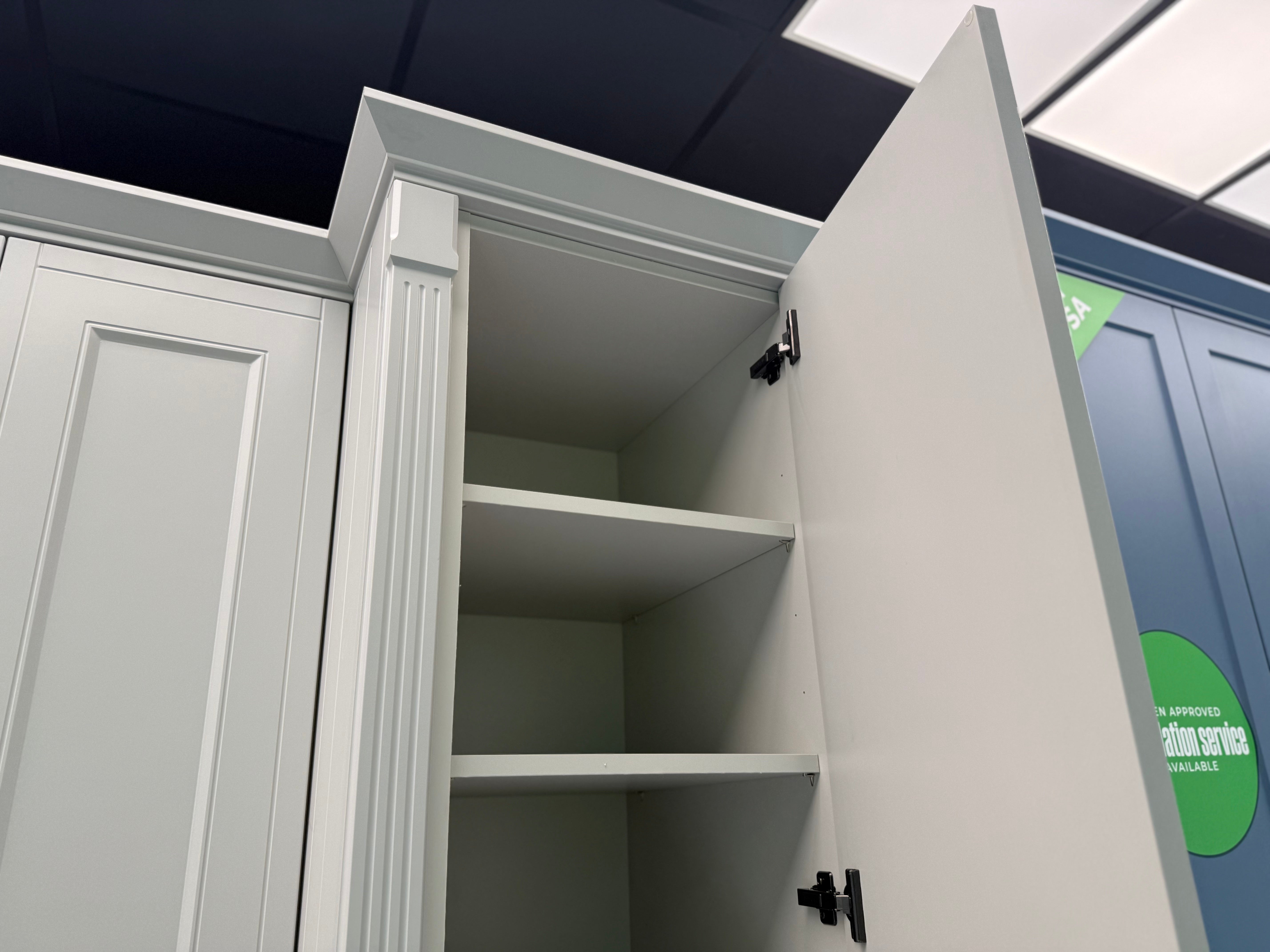 Wren Country Juratek Matte Pebble Gray Kitchen Wall