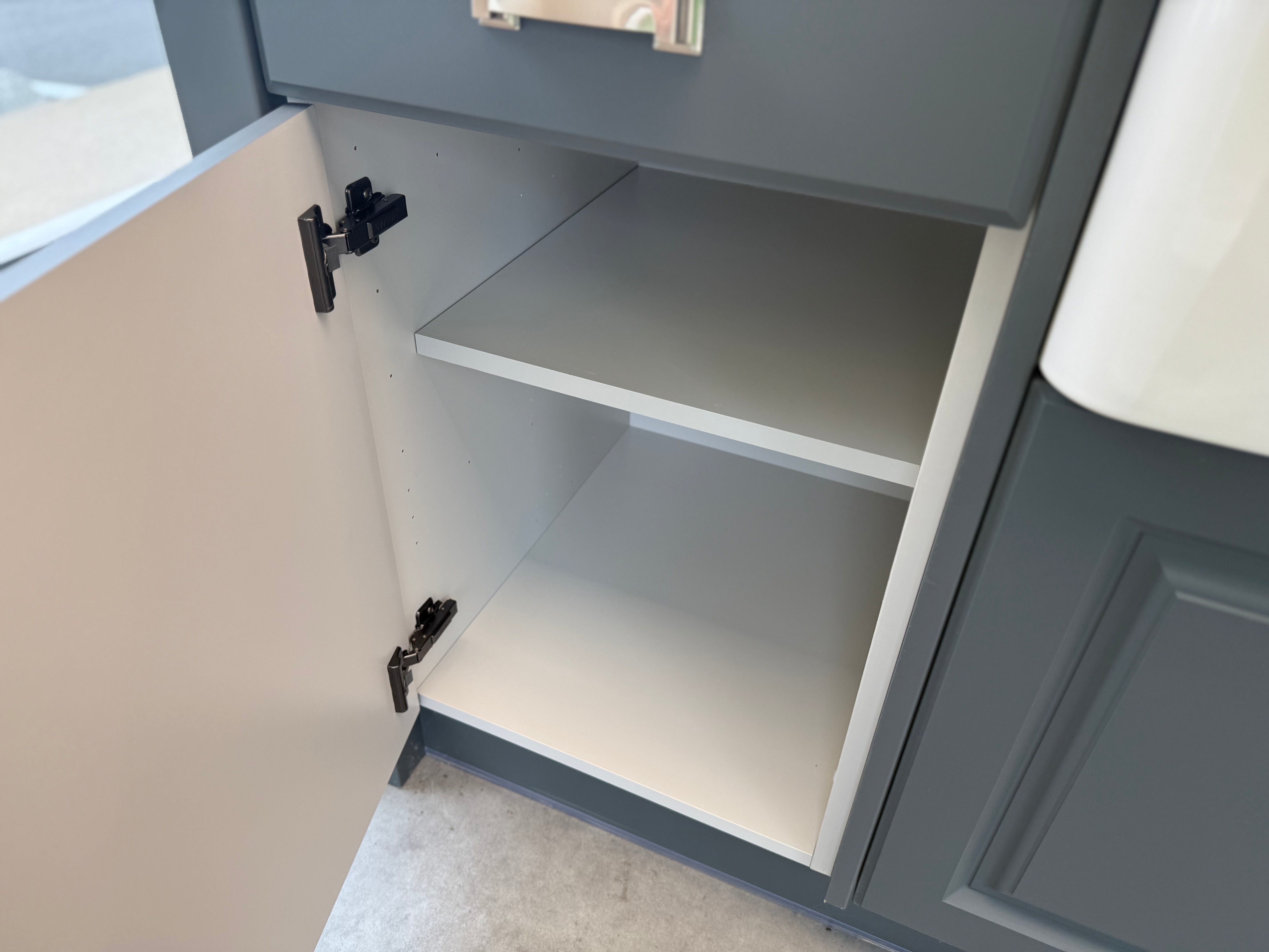 Wren Georgian Juratek Matte Forest Green Pantry Wall