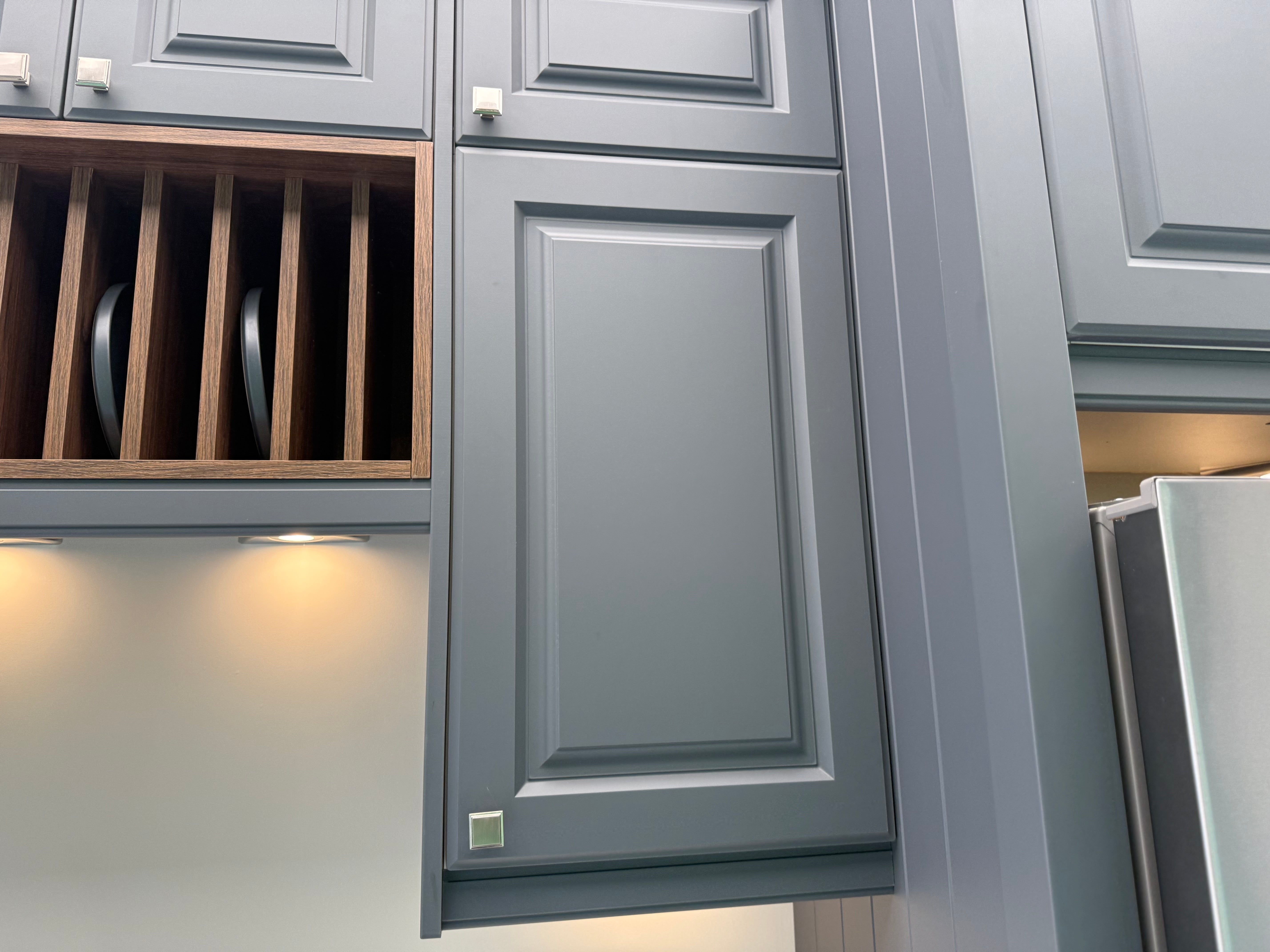 Wren Georgian Juratek Matte Forest Green Pantry Wall