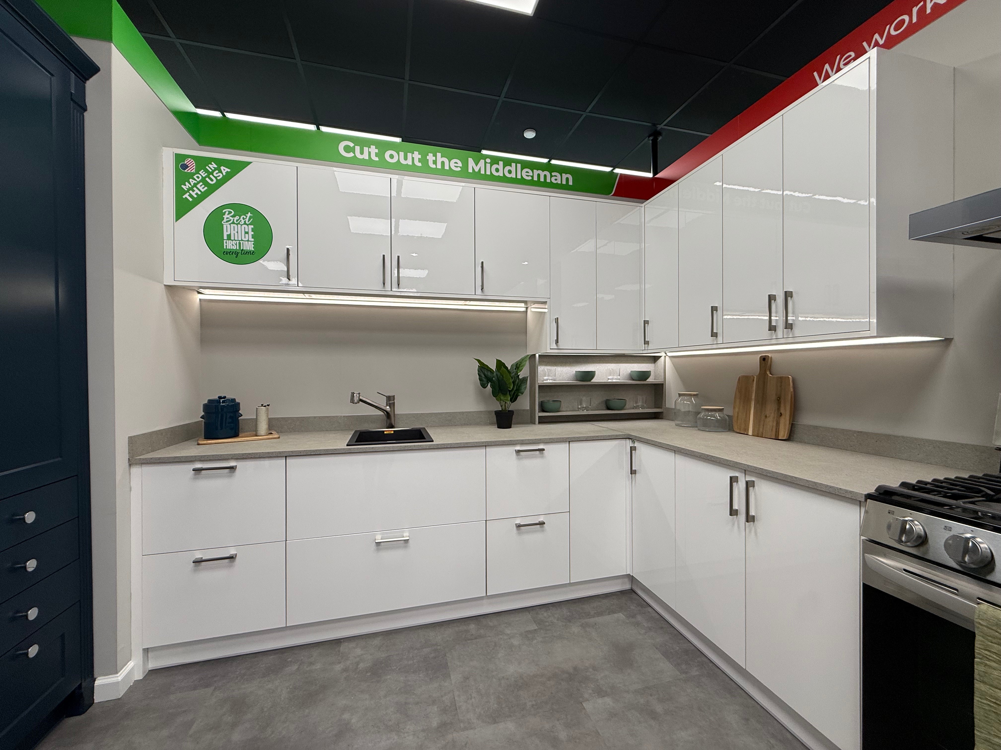 Wren Infinity Autograph White Gloss Kitchen