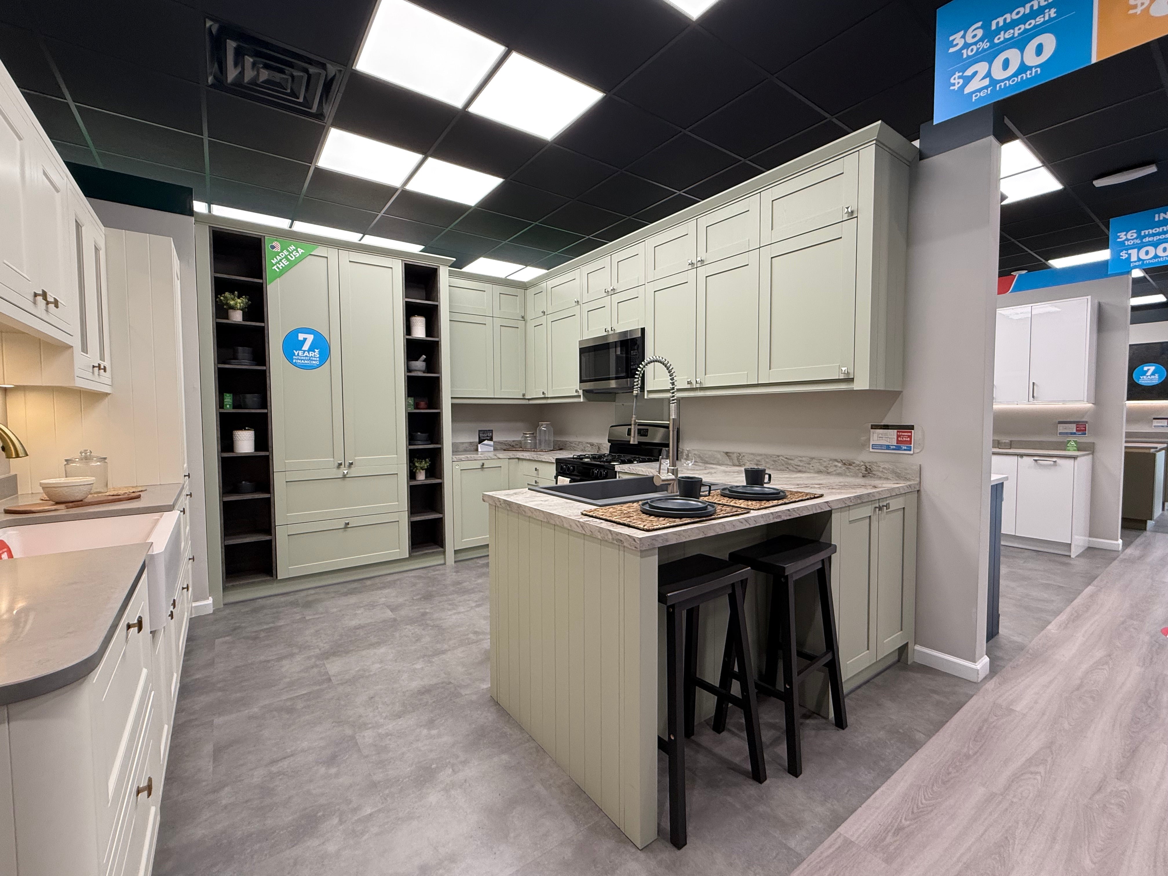 Wren Infinity Plus Shaker Forest Classic Thyme Grain Kitchen