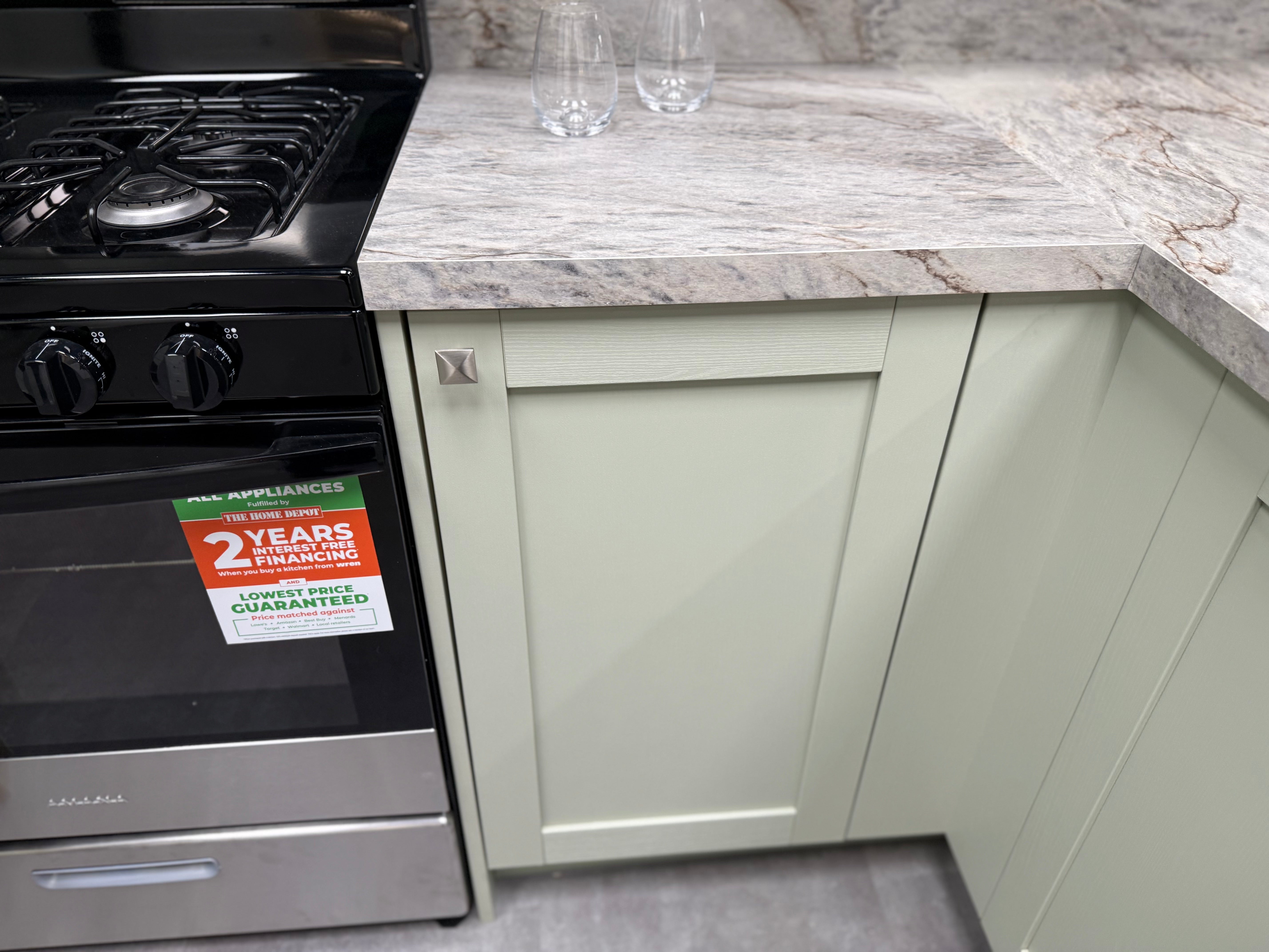 Wren Infinity Plus Shaker Forest Classic Thyme Grain Kitchen